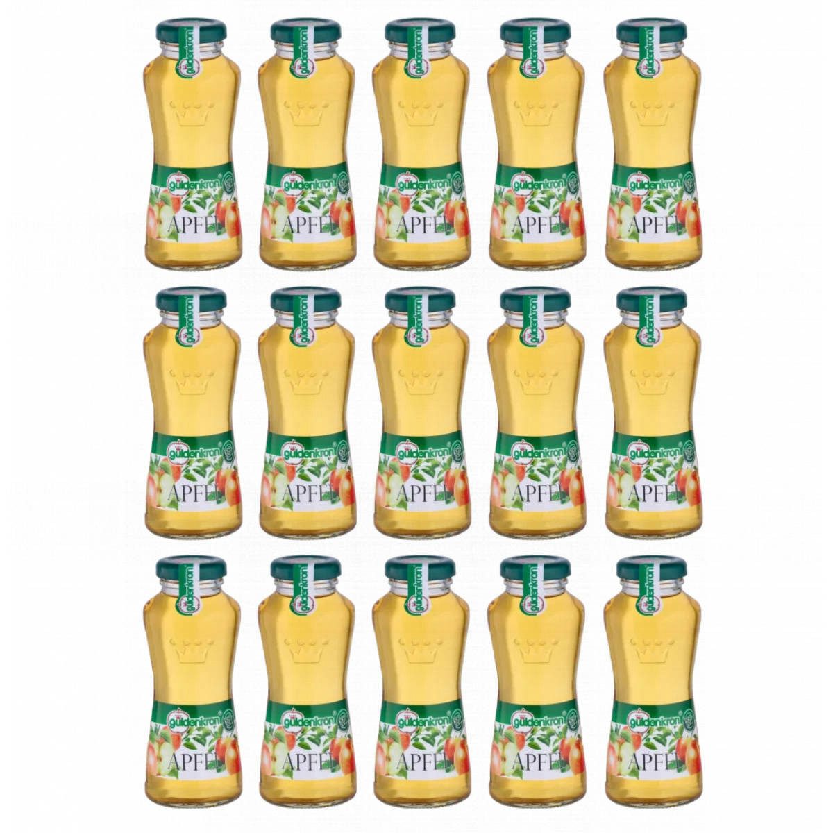 Güldenkron Saft, Güldenkron Apfelsaft aus Apfelsaftkonzentrat fruchtig frisch 15x200ml