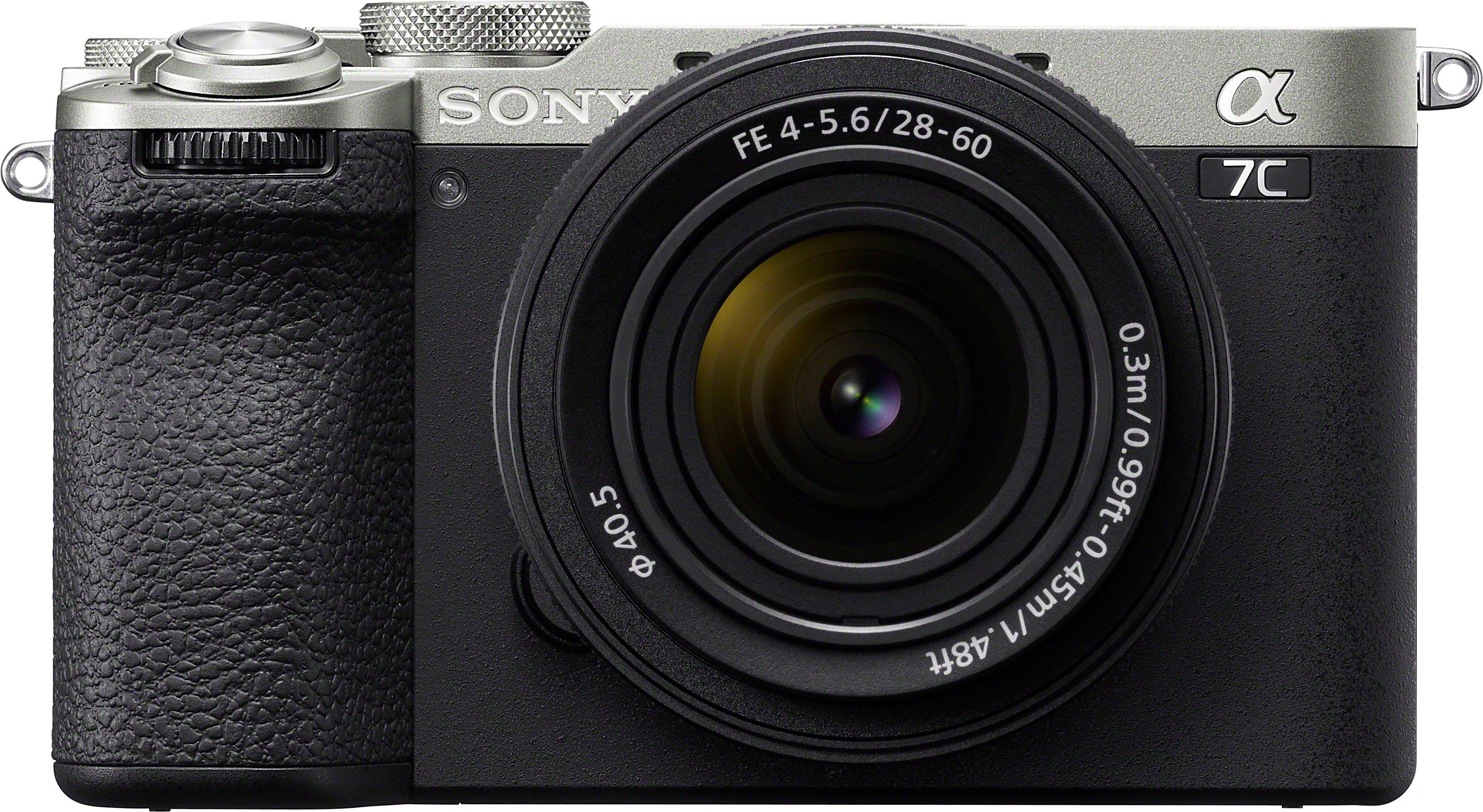 Sony Alpha 7C opt. MP, II Zoom, NFC, f4-5.6, WLAN) 2,1x 28-60mm Systemkamera (FE Bluetooth, 33