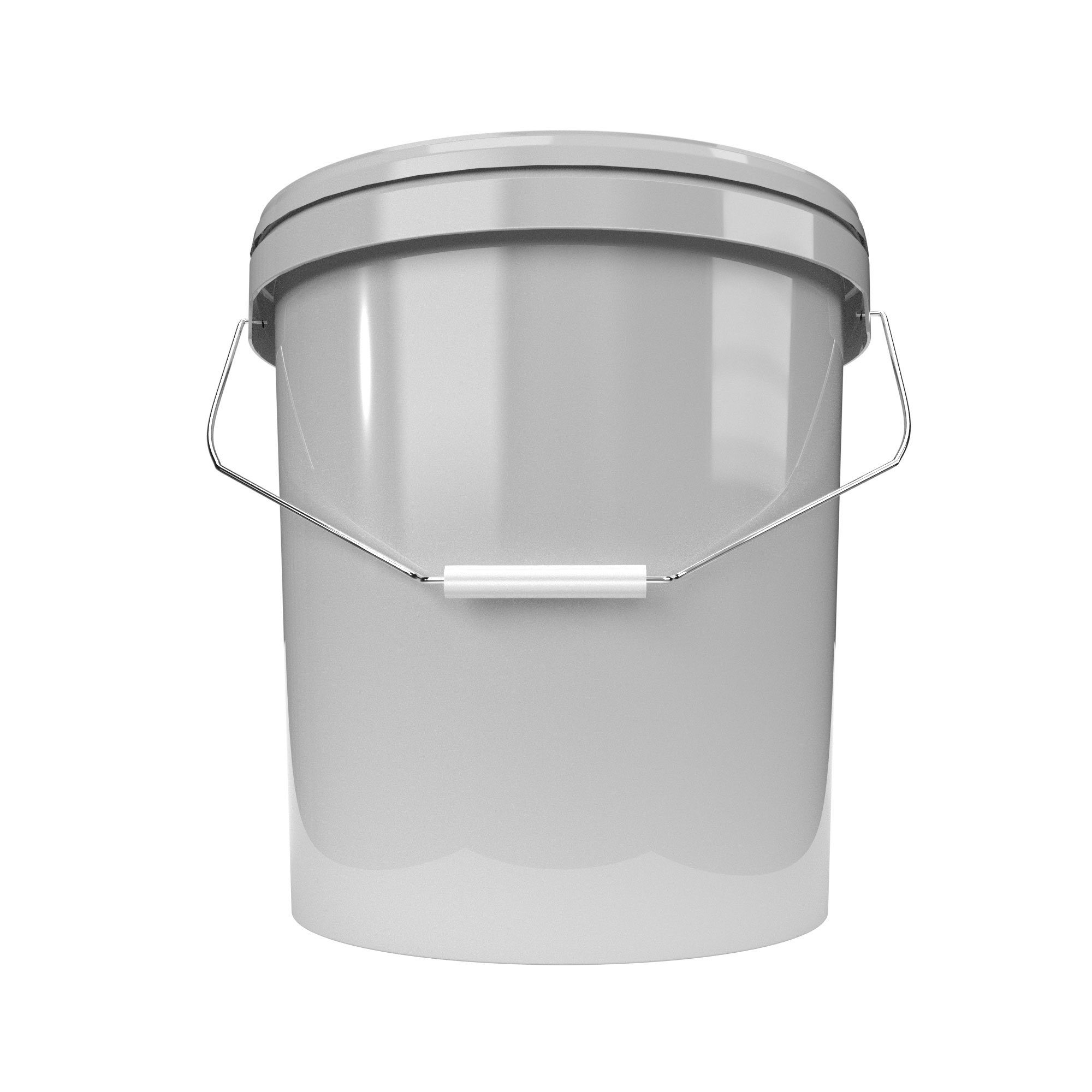 FixedByU Putzeimer Eimer mit Deckel 16 Liter - lebensmittelecht, luftdicht, stabil, (Set, 1-tlg., Eimer mit Deckel), 16 l