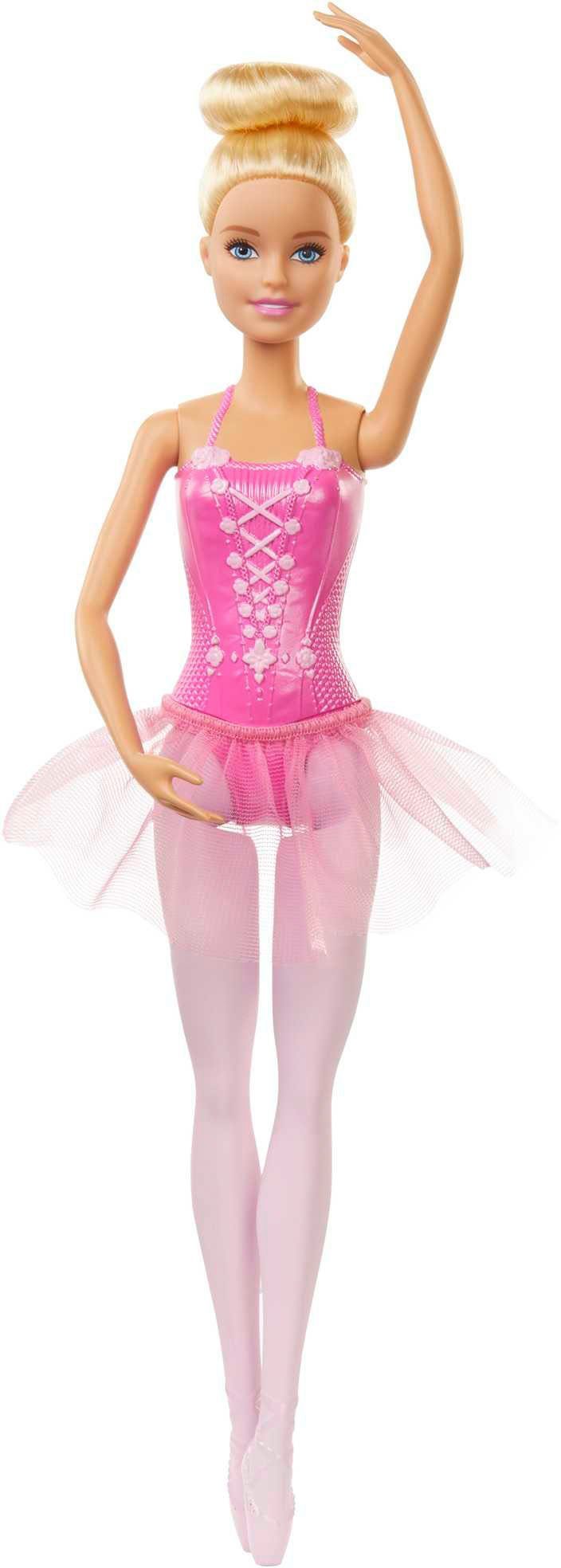 Barbie Anziehpuppe Ballerina-Puppe (blond)