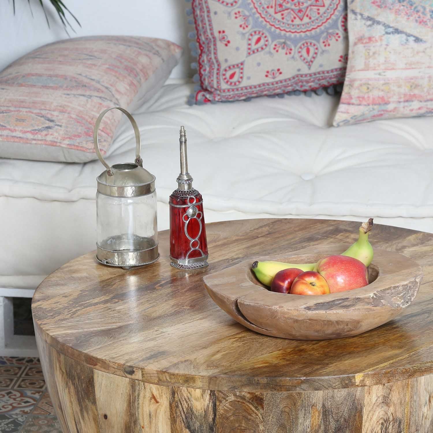 Casa Moro Dekoschale Holz Schale Diego Obstschale massiv Obstteller Schüssel, aus Massivholz gefertigt