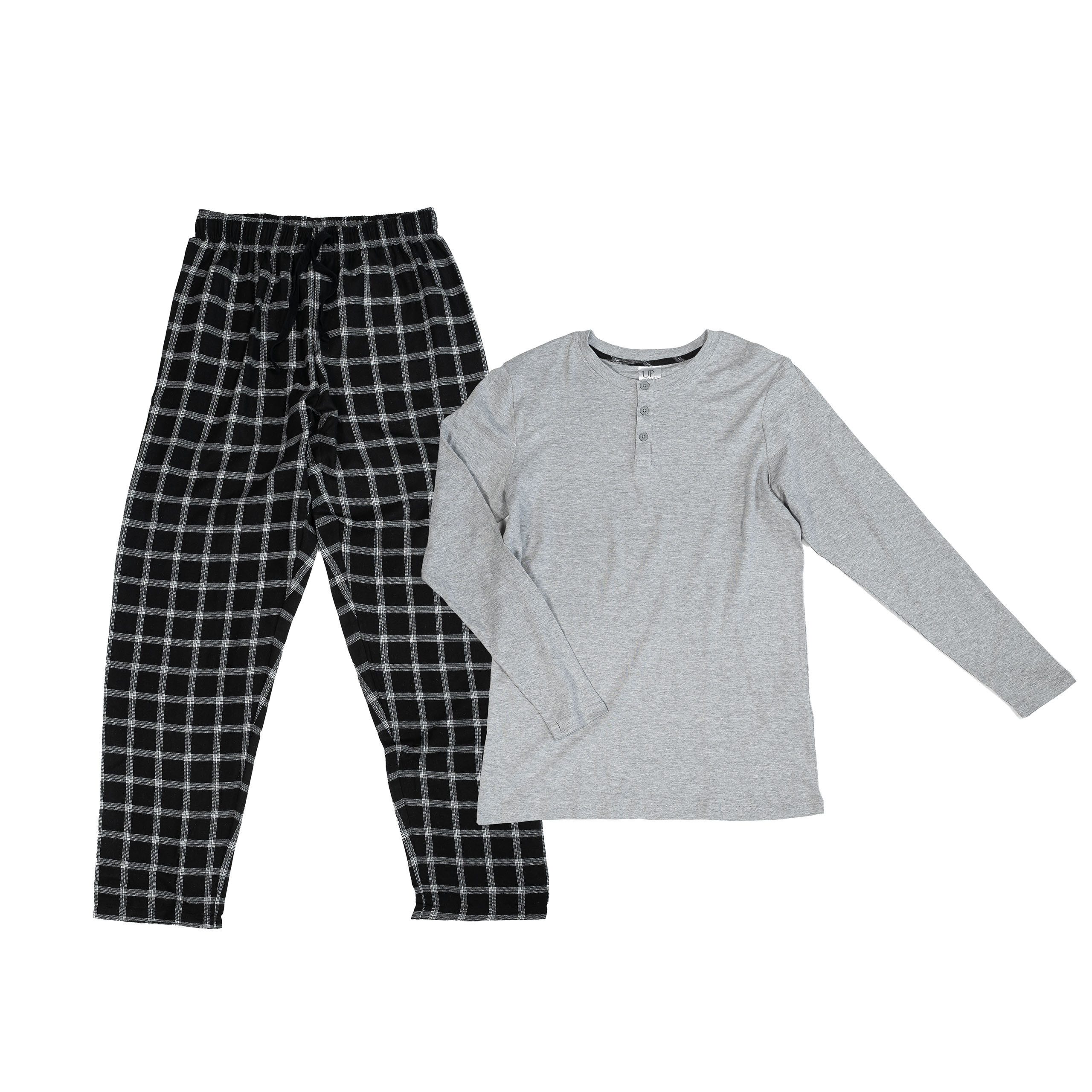 UP2FASHION MEN Pyjama Herren Flanell-Pyjama aus günstig online kaufen