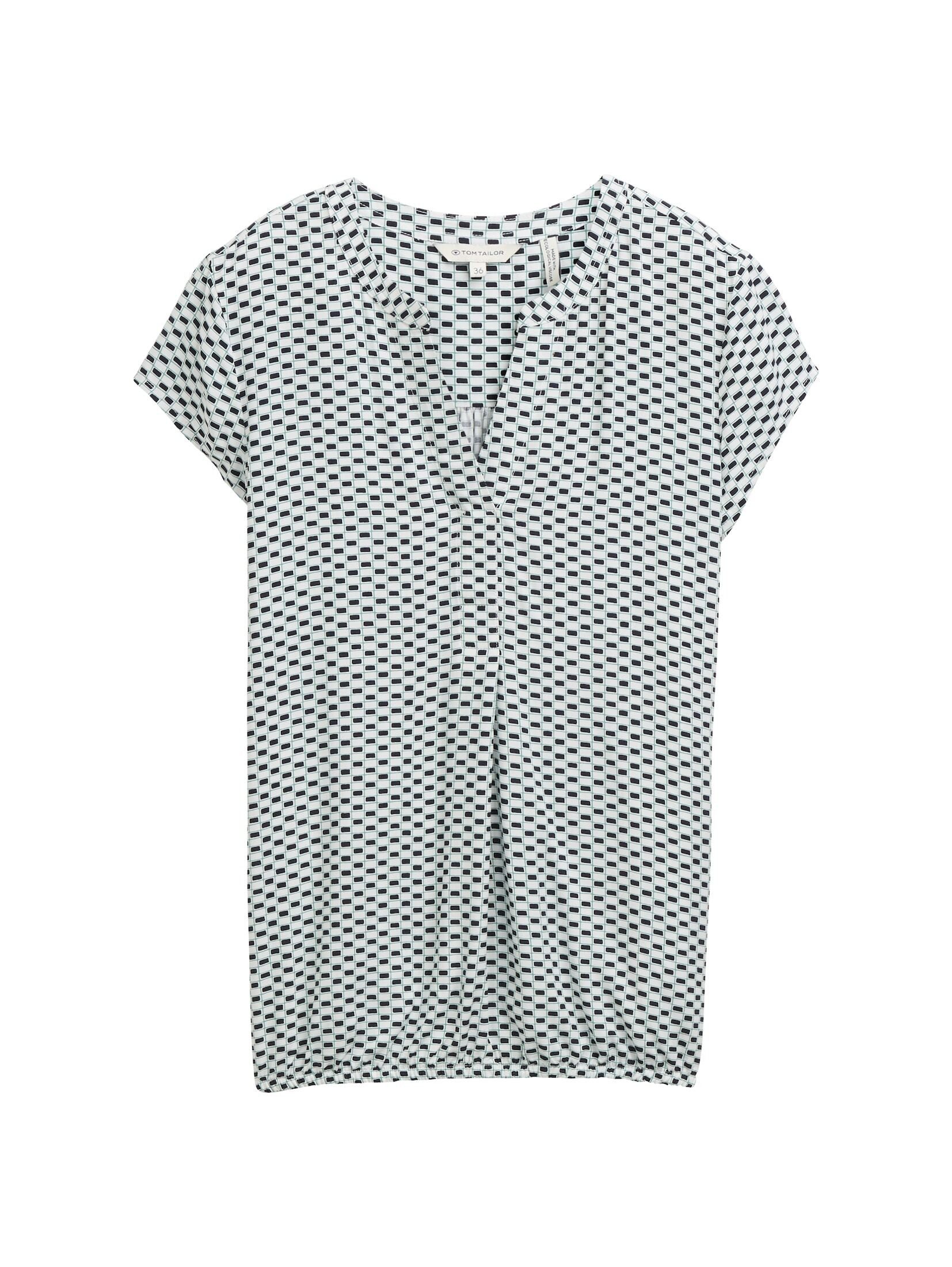TOM TAILOR Blusentop Bluse mit Muster günstig online kaufen