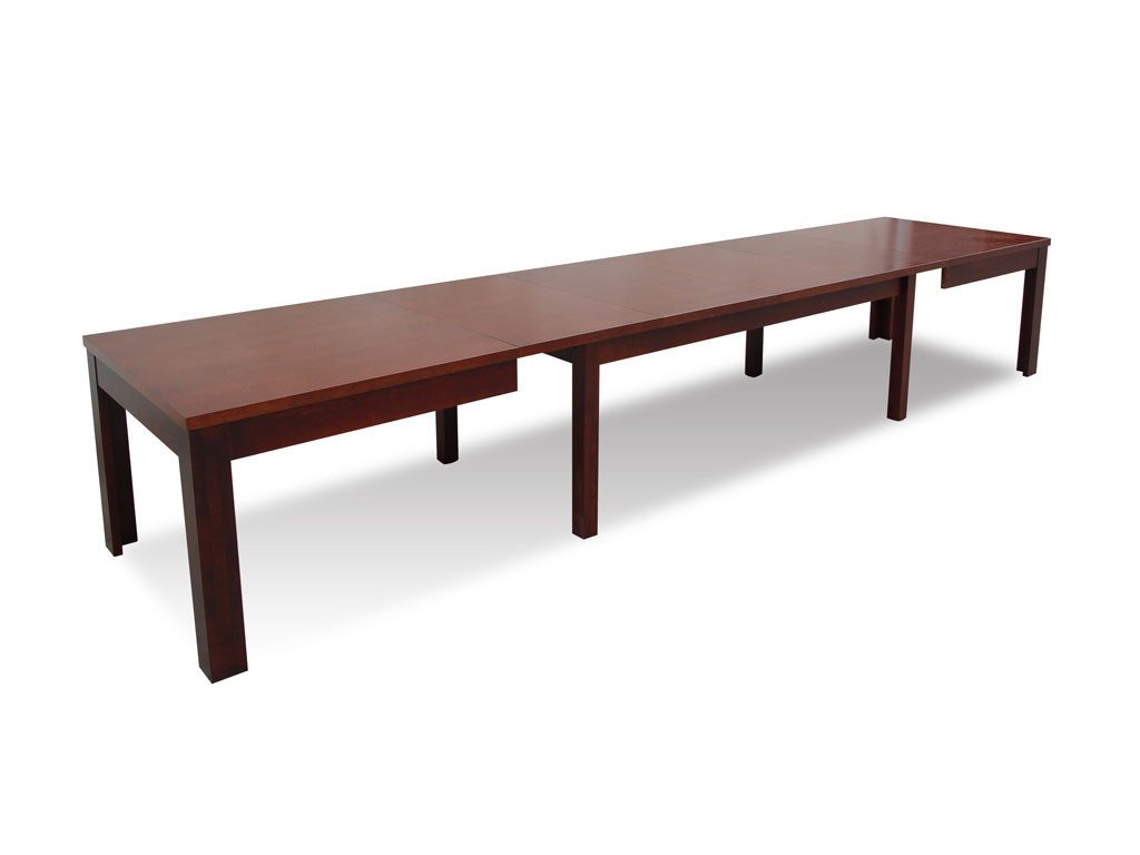 Xlmoebel Esstisch Ausziehbarer Holztisch für Esszimmer und Konferenzen (ESSTISCH S24 TISCH ESSTISCHE 90X90 / 90X290 CM), Hergestellt in Europa