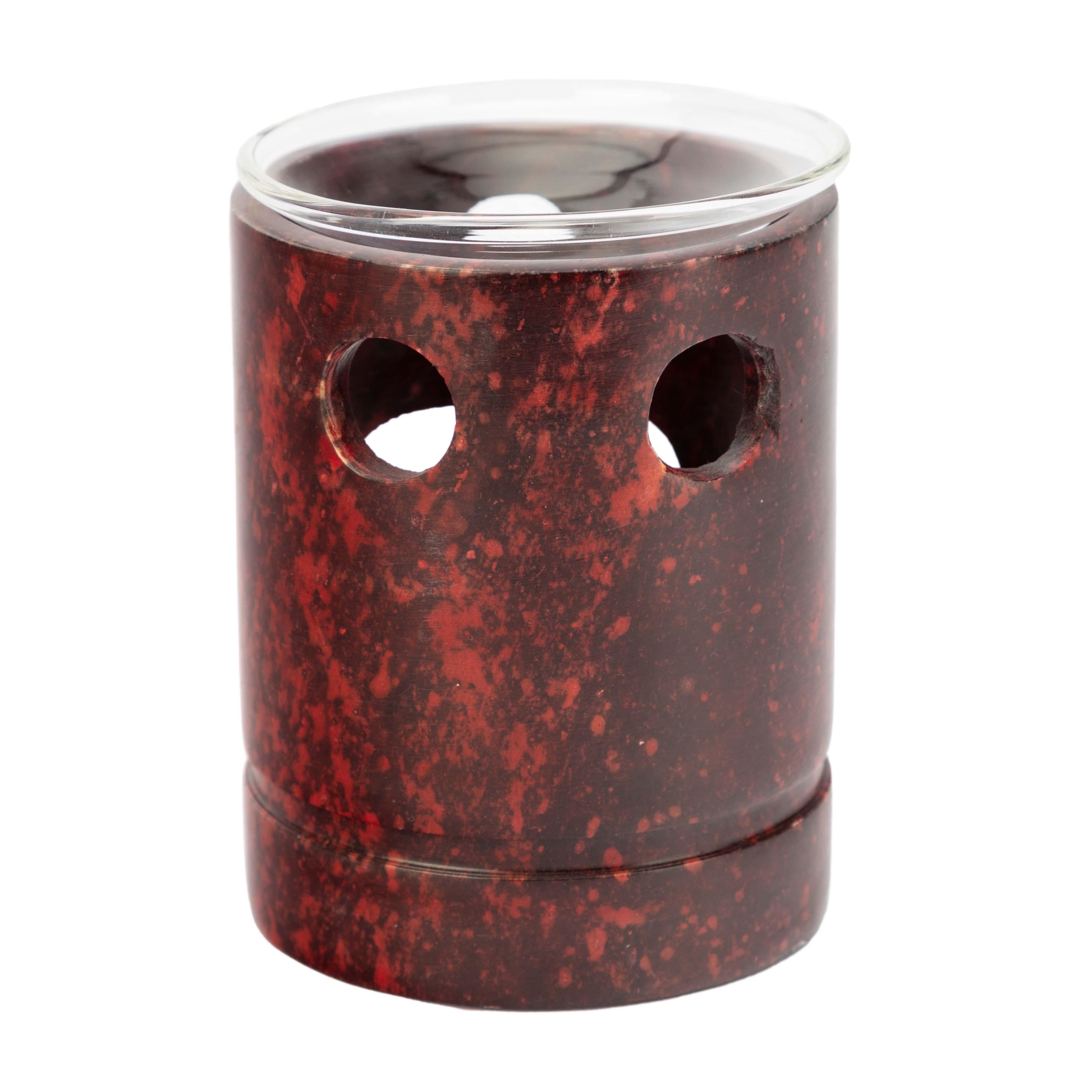 El Puente Duftlampe Duftlampe "Kreise", Handmade, Fair Trade