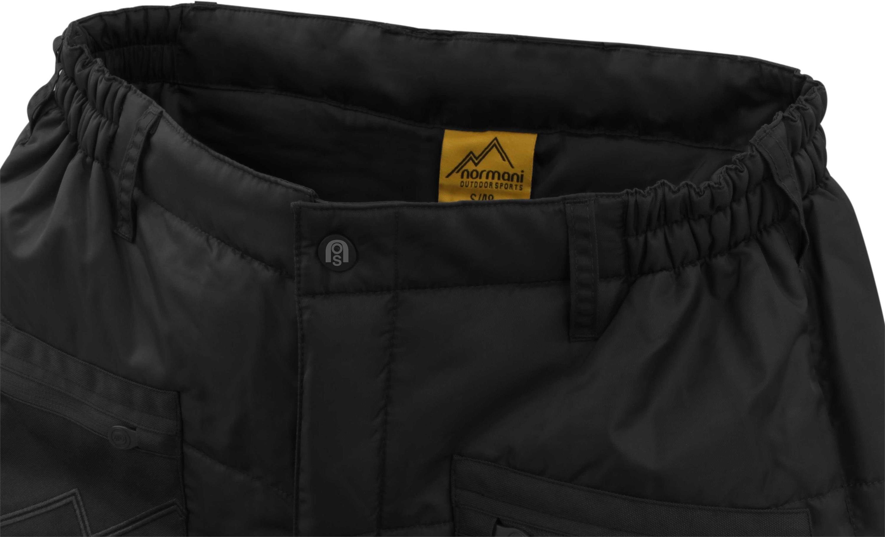 normani Thermohose Herren Thermohose Jirishanca Wasserdichte Winterhose Skihose wattierte Outdoorhose mit Taschen
