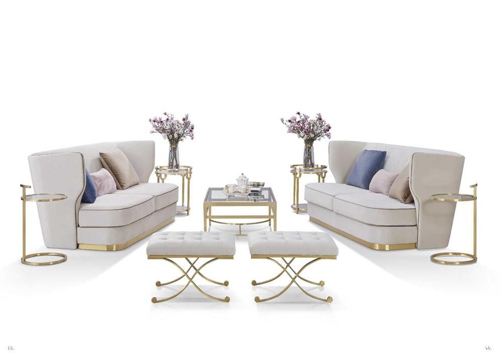 Xlmoebel 2-Sitzer Neue Designer-Luxus-Couch für Zwei Personen - Luxuriöses, Hergestellt in Europa