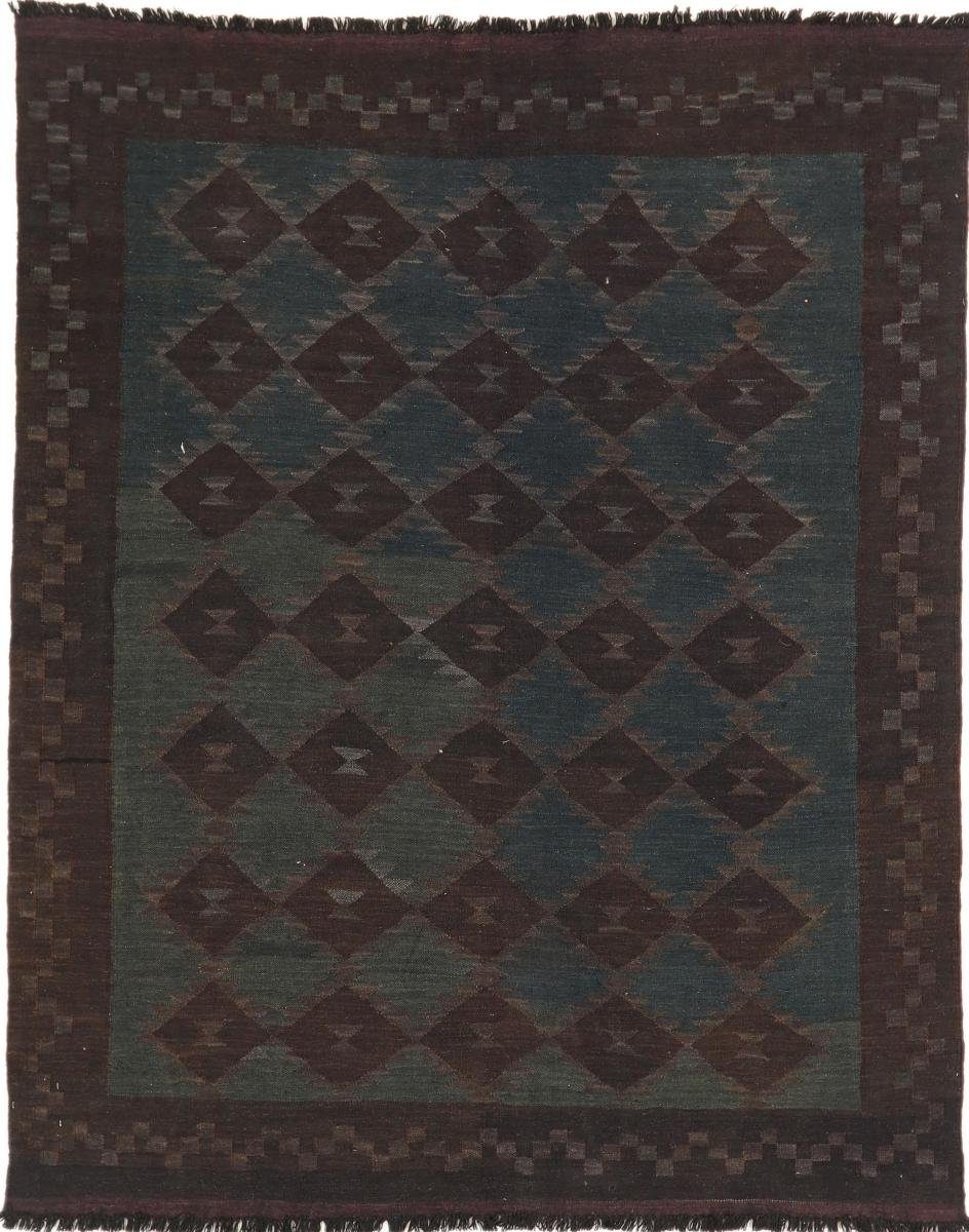 Orientteppich Kelim Afghan Heritage 155x193 Handgewebter Moderner Orientteppich, Nain Trading, rechteckig, Höhe: 3 mm