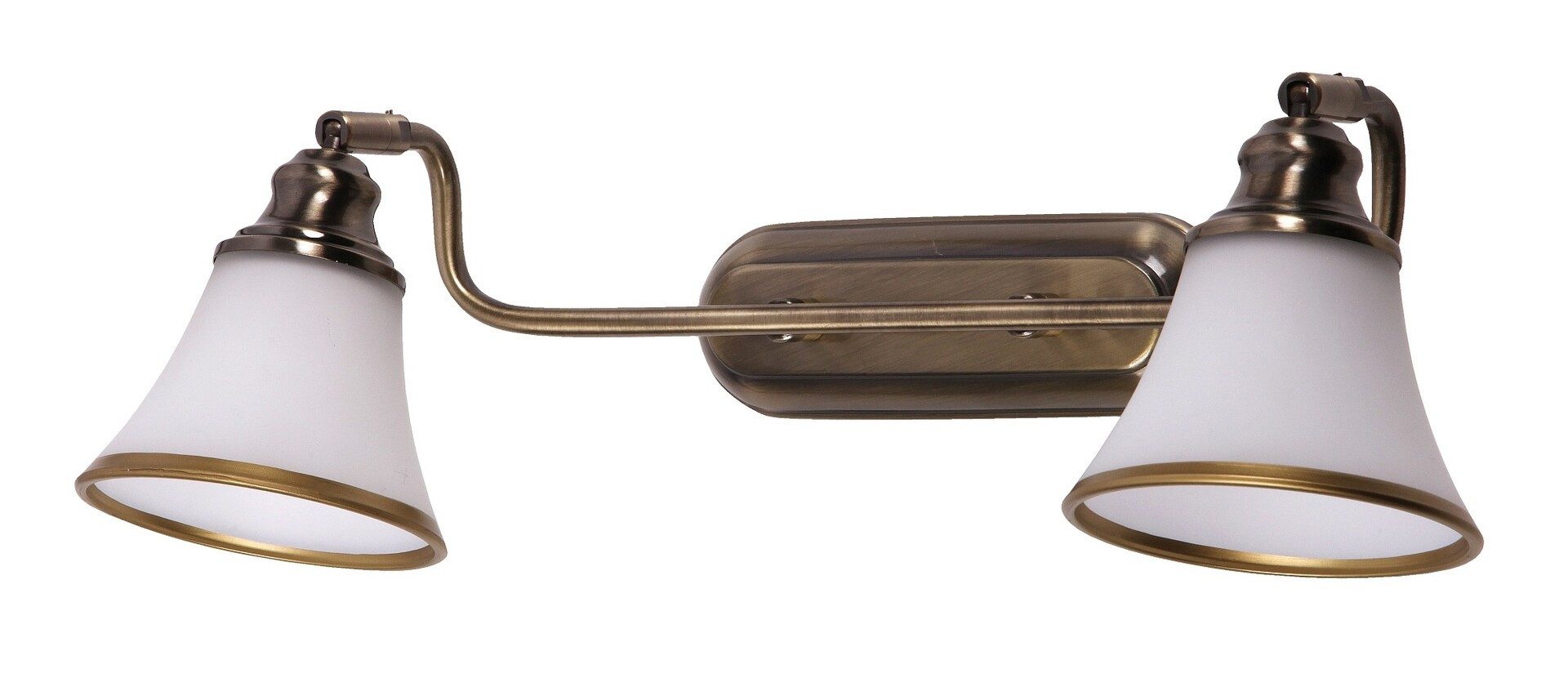 Rabalux LED Deckenspots "Grando" 2-flammig, Metall, weiß, E14, L70mm