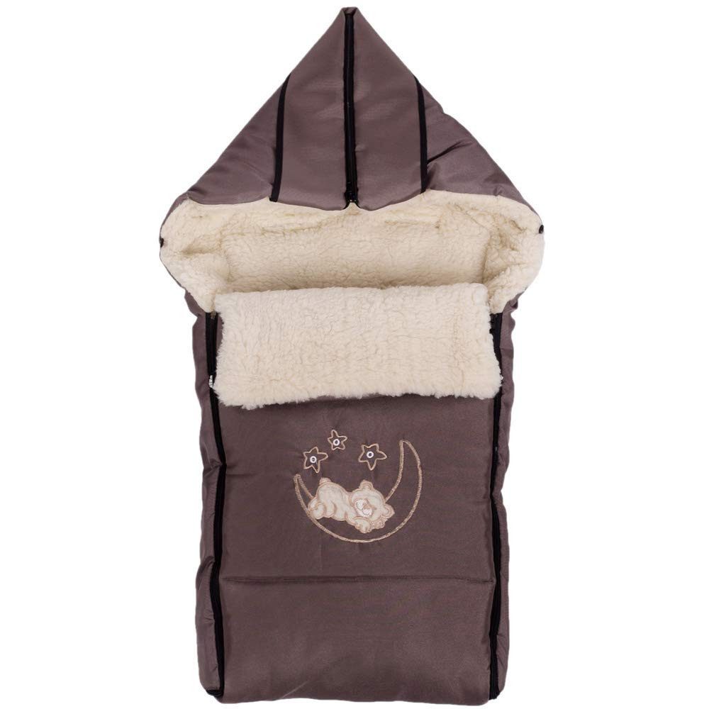 Fußsack Winter für Kinderwagen Babyschale Schlittensack