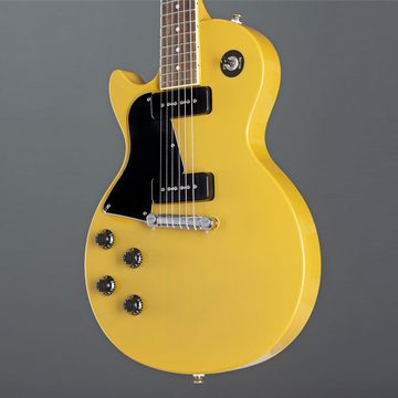 Epiphone E-Gitarre, Les Paul Special Lefthand TV Yellow - E-Gitarre für Linkshänder