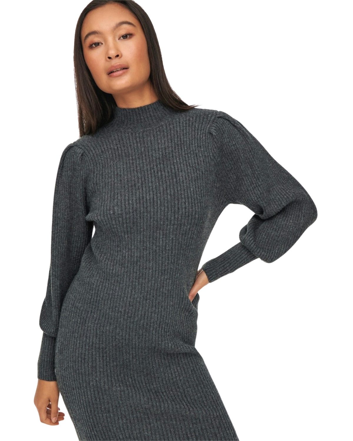 ONLY Strickkleid langarm Basic Kleid günstig online kaufen