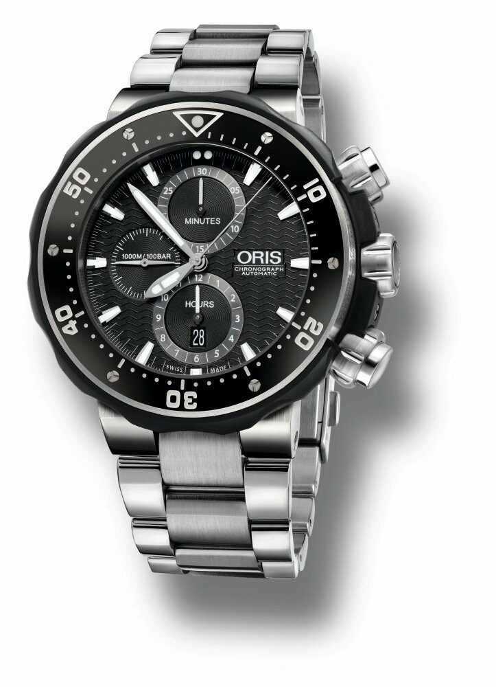 Oris Chronograph Chronograph für Erwachsene, (1-tlg., Armbanduhr)