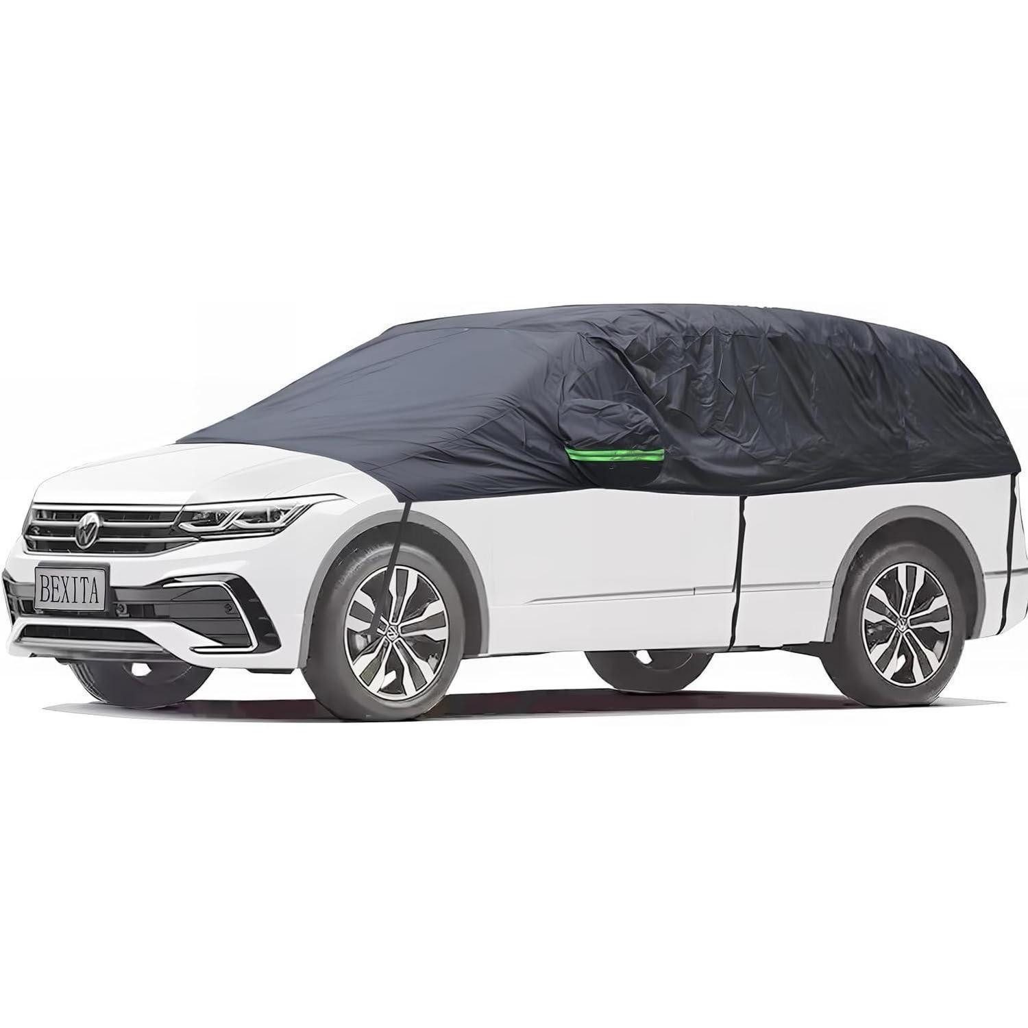 LuxusKollektion Autoplane Halbgarage Auto Winter Abdeckplane wasserdicht für SUV & Kombi bis (1-St)