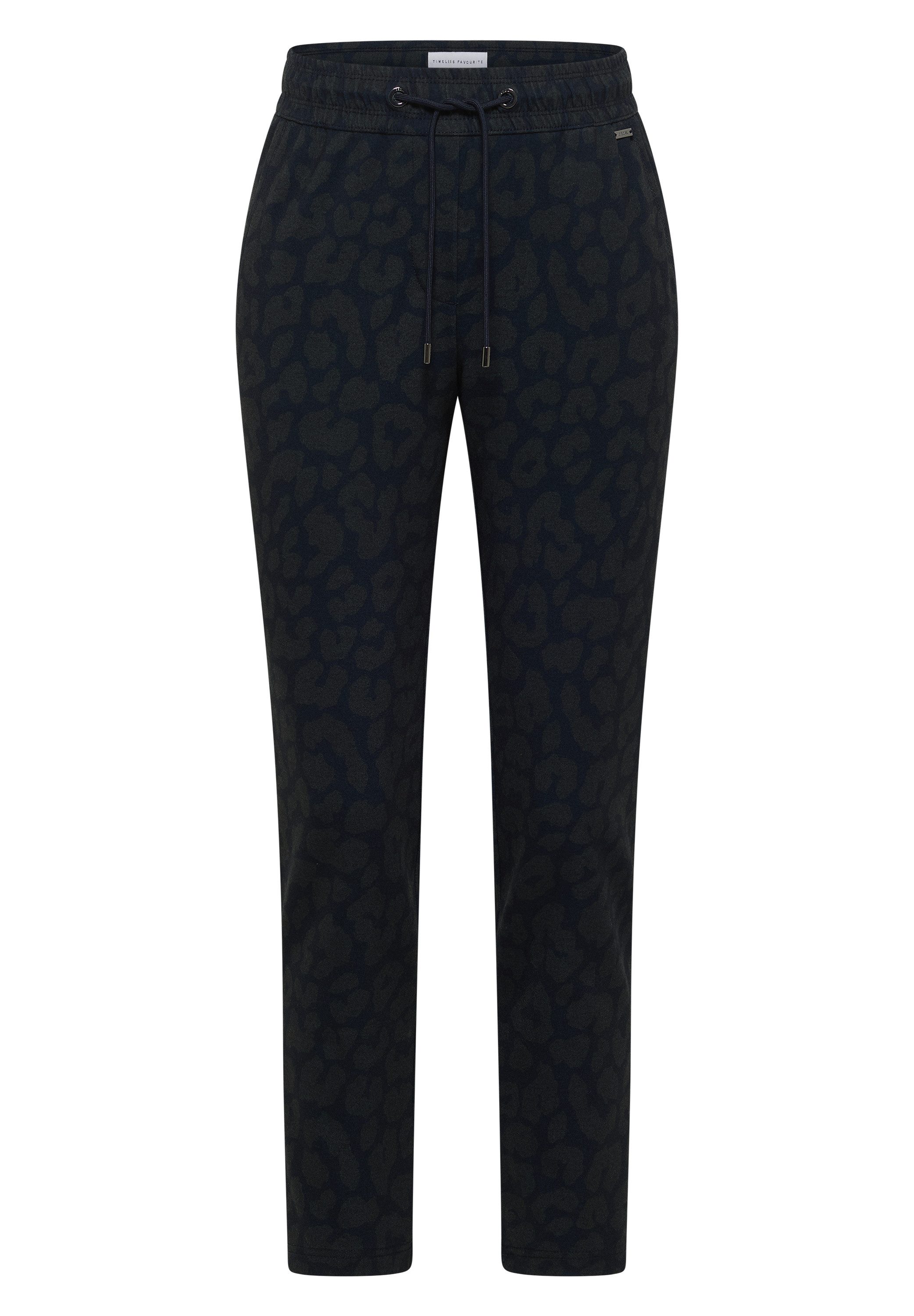 CECIL Stoffhose Style Tracey mit Animla-Print und elastischem Bund mit Tunnelzug – Bild 5 von 5