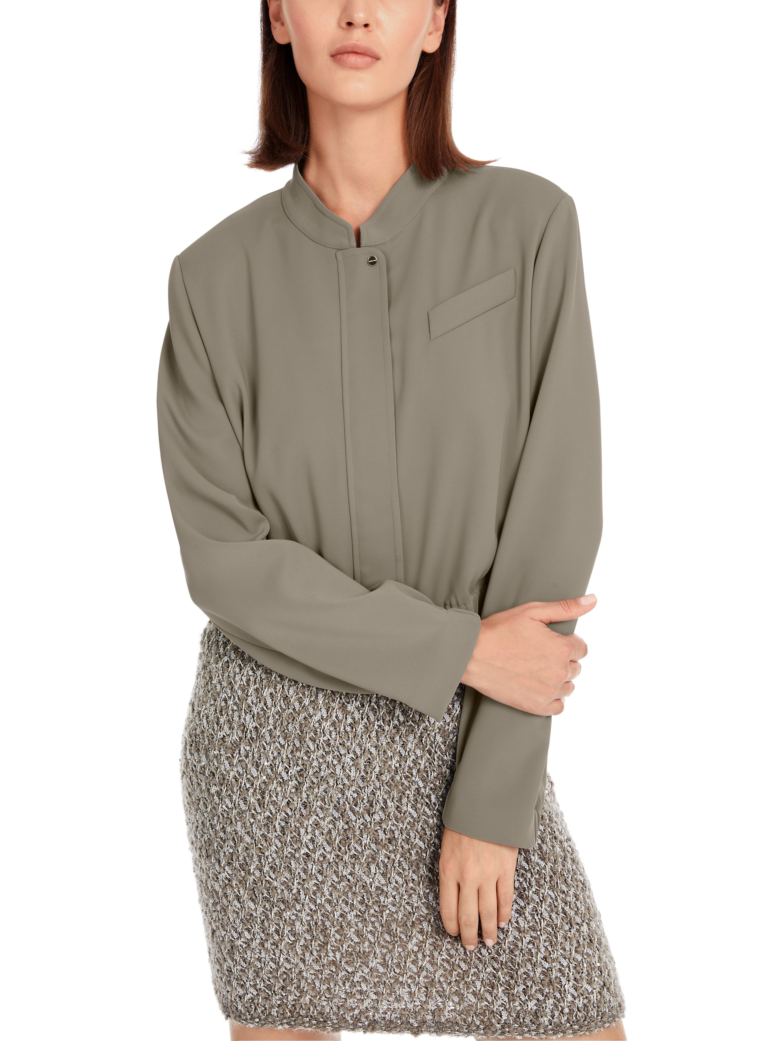 Marc Cain Blouson "Noble Neutrals" Premium Damenmode Weich fließende Blouso günstig online kaufen