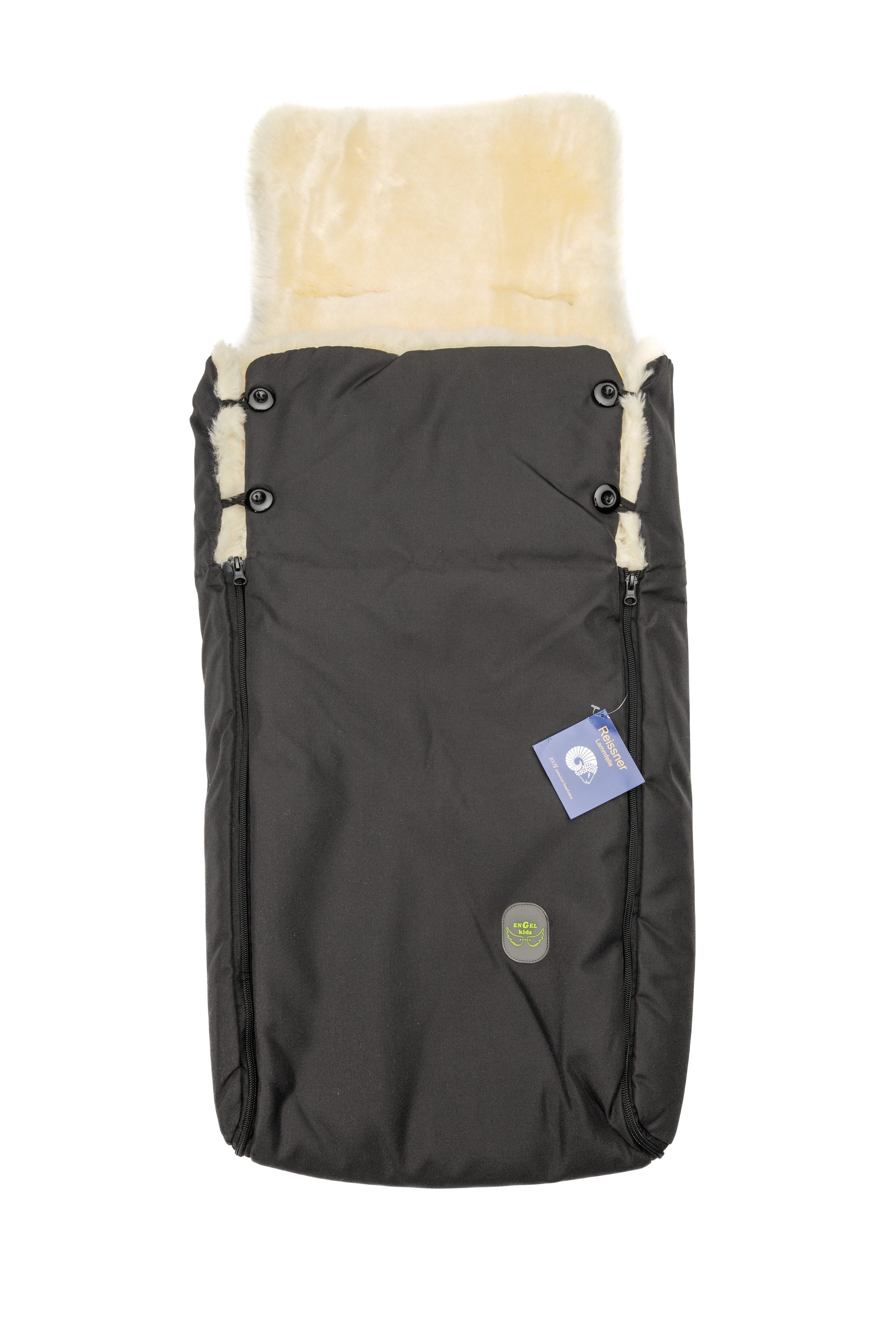 Reissner Lammfelle Fußsack Lammfell Babyfußsack KESSY für Kinderwagen und Buggy