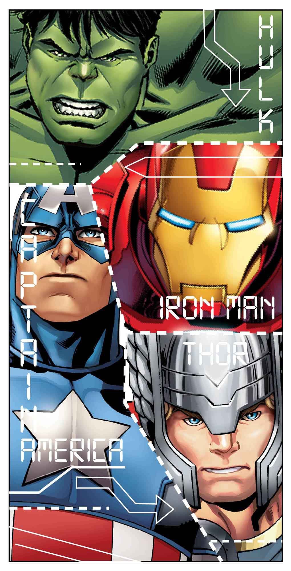 empireposter Handtuch Avengers - Superhelden - Mikrofaser Strandtuch 70x140 cm, 100 % Polyester