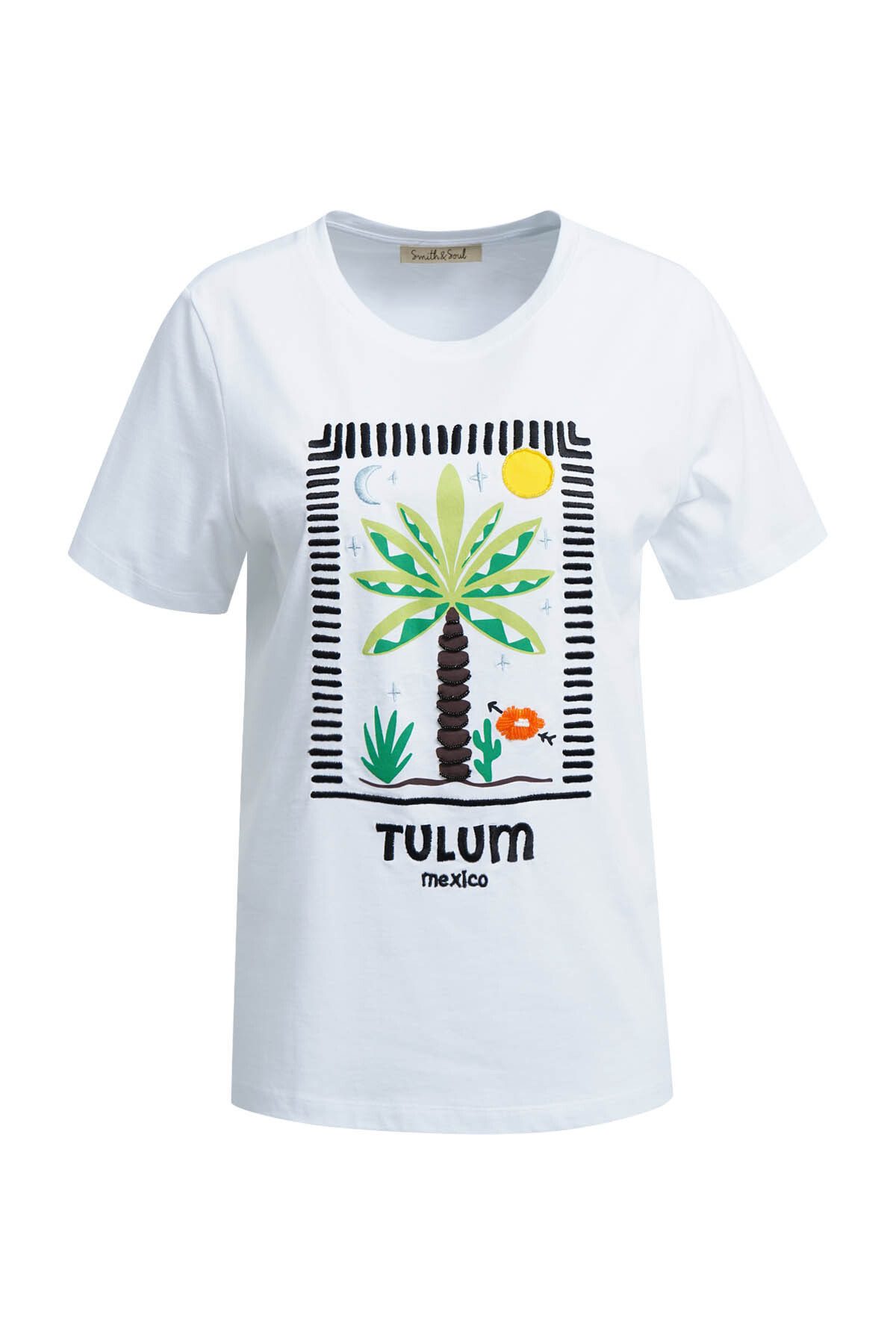 Smith & Soul Rundhalsshirt aus Baumwolle