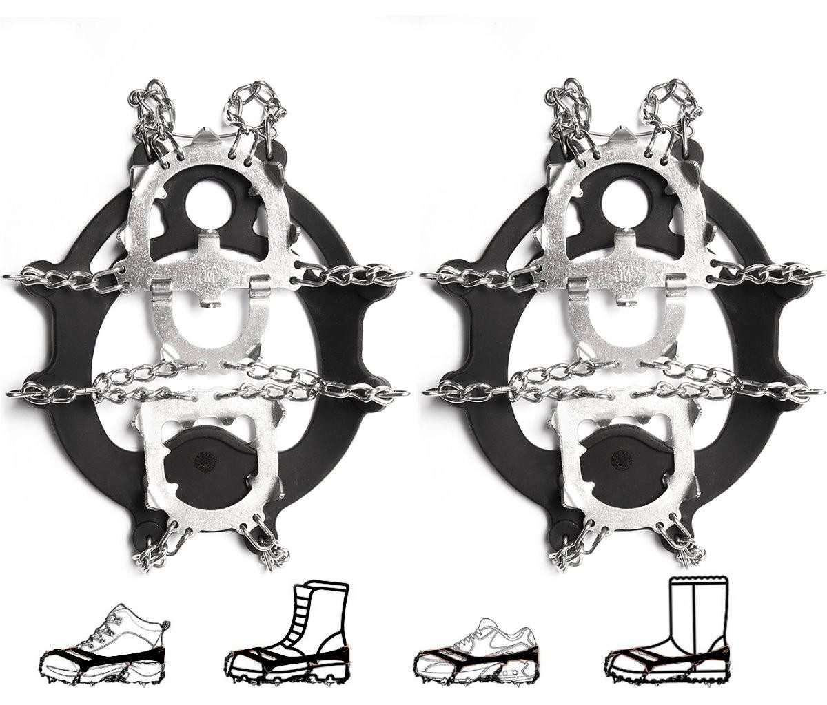 SkinStar Schneeschuhe SkinStar MOUNT PRO Grödel Steigeisen Eisspikes Schuhkrallen Schuh – Bild 3 von 5