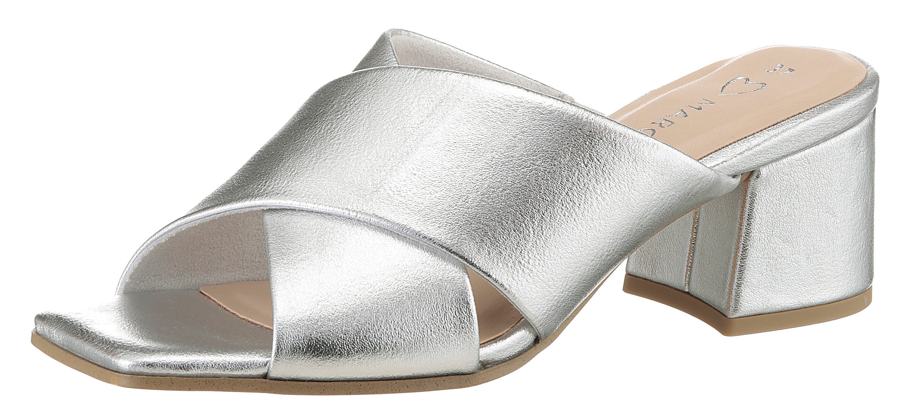 MARCO TOZZI Pantolette, Blockabsatz, Sommerschuh, Schlappen günstig online kaufen