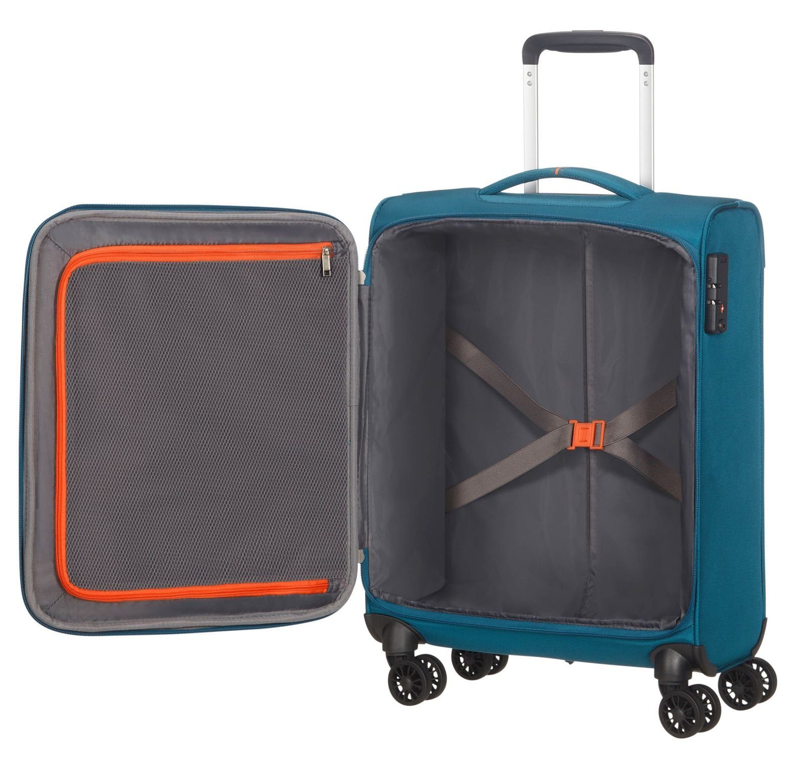 American Tourister® Weichgepäck-Trolley Crosstrack, 4 Rollen
