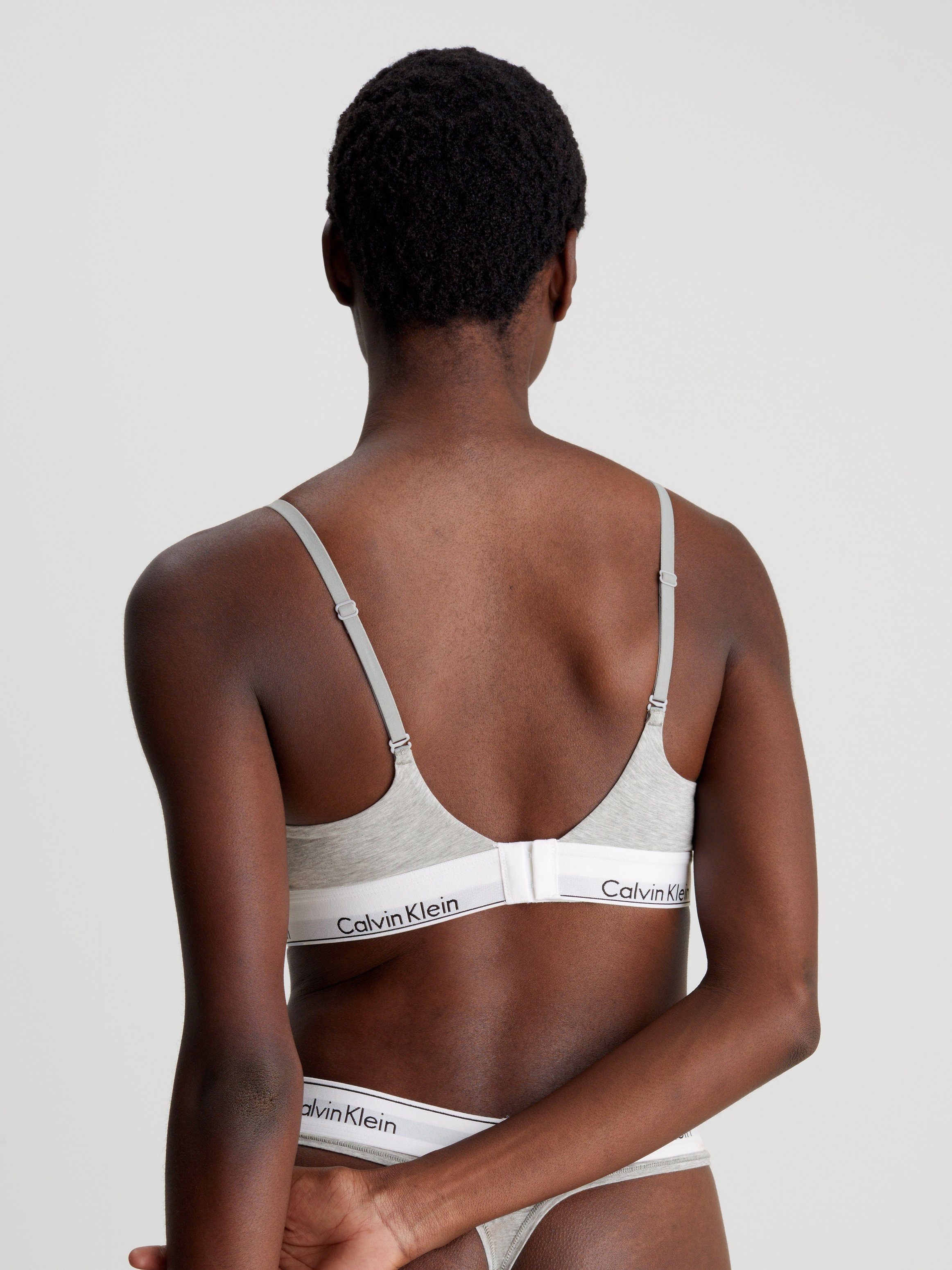 Calvin Klein Underwear Push-up-BH PLUNGE PUSH UP mit Logobund