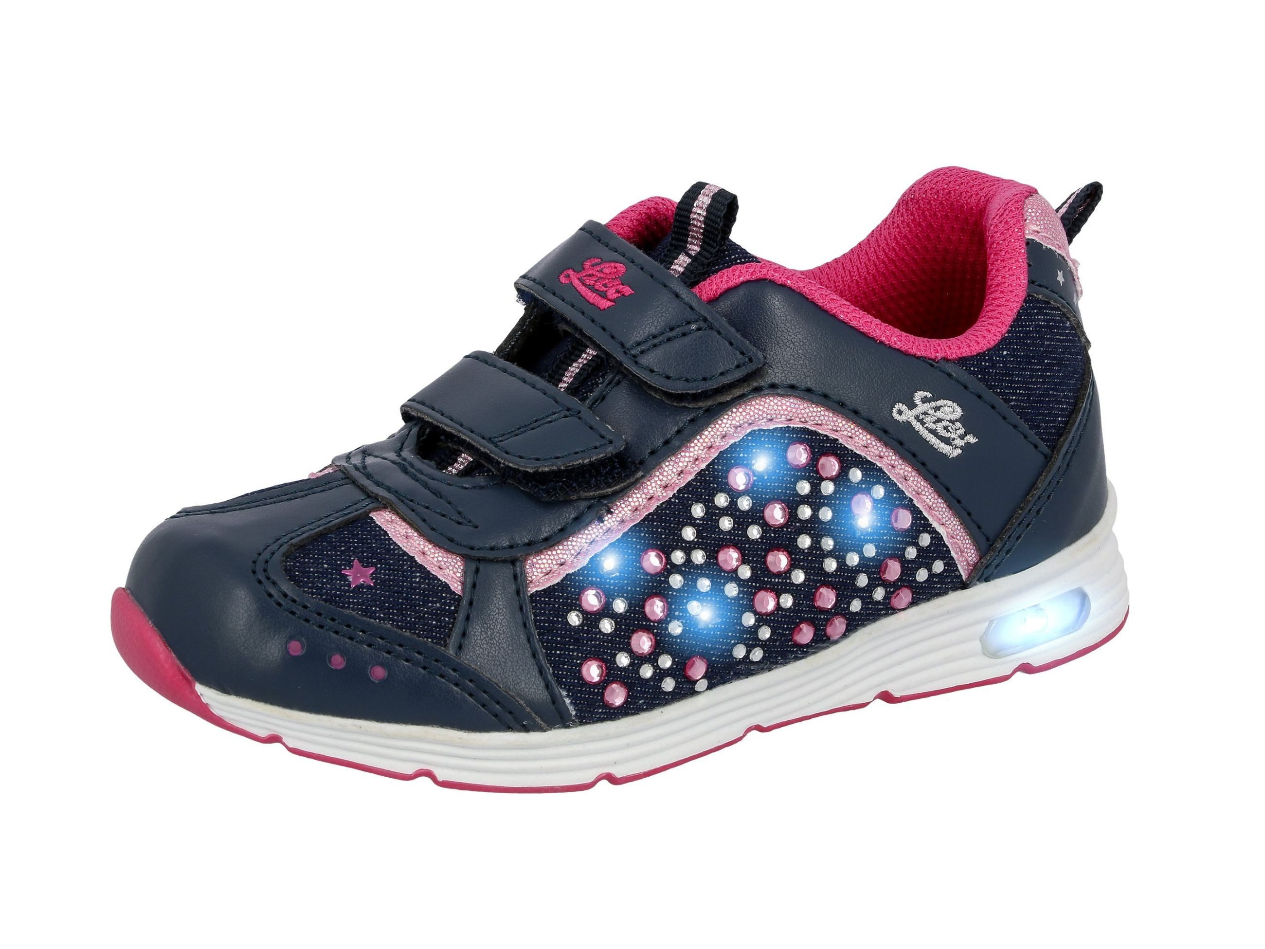 Lico Kinderschuh Shine V Blinky Klettschuh