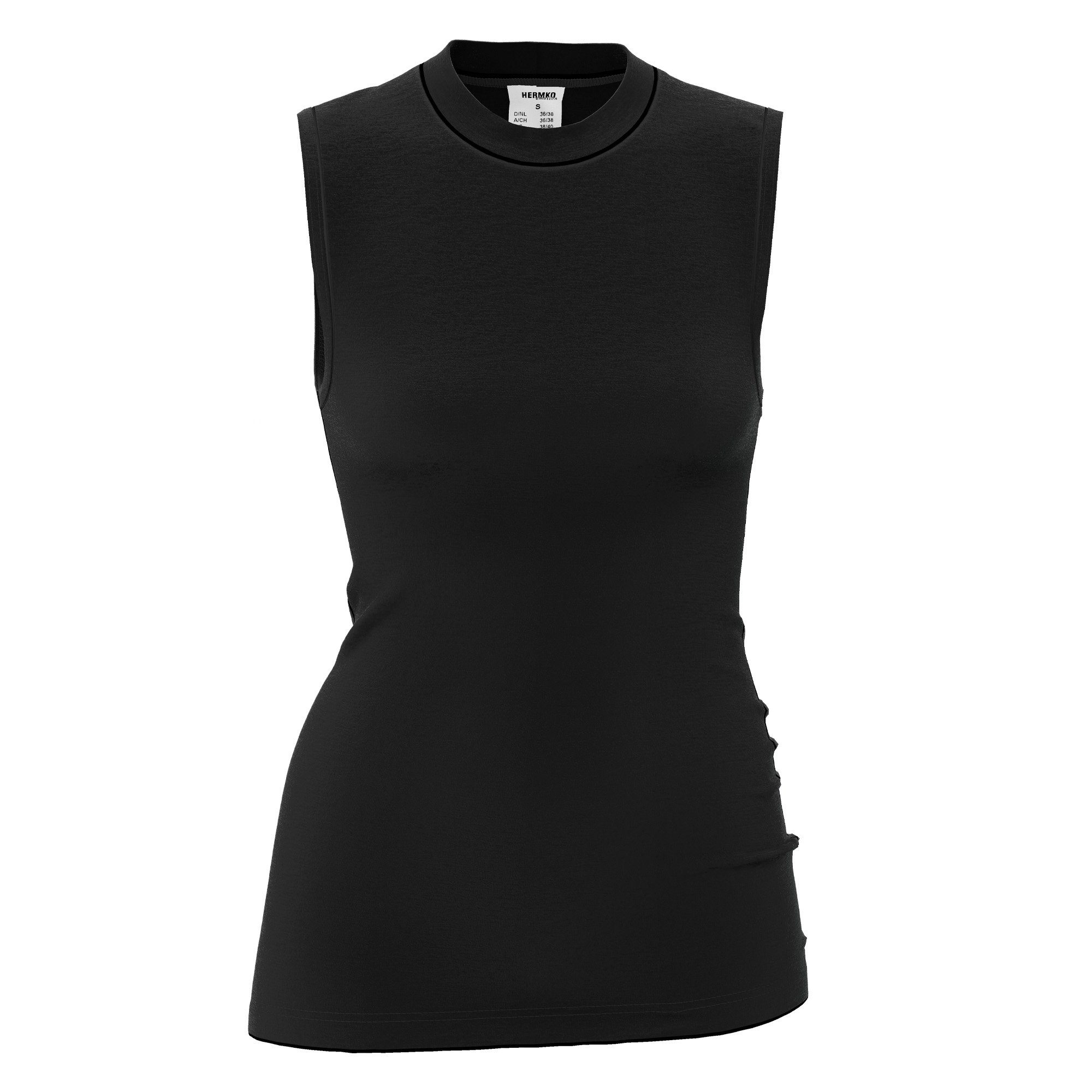 HERMKO Unterziehshirt 40100 Damen Top, Blazershirt aus Merinowolle / Tencel günstig online kaufen