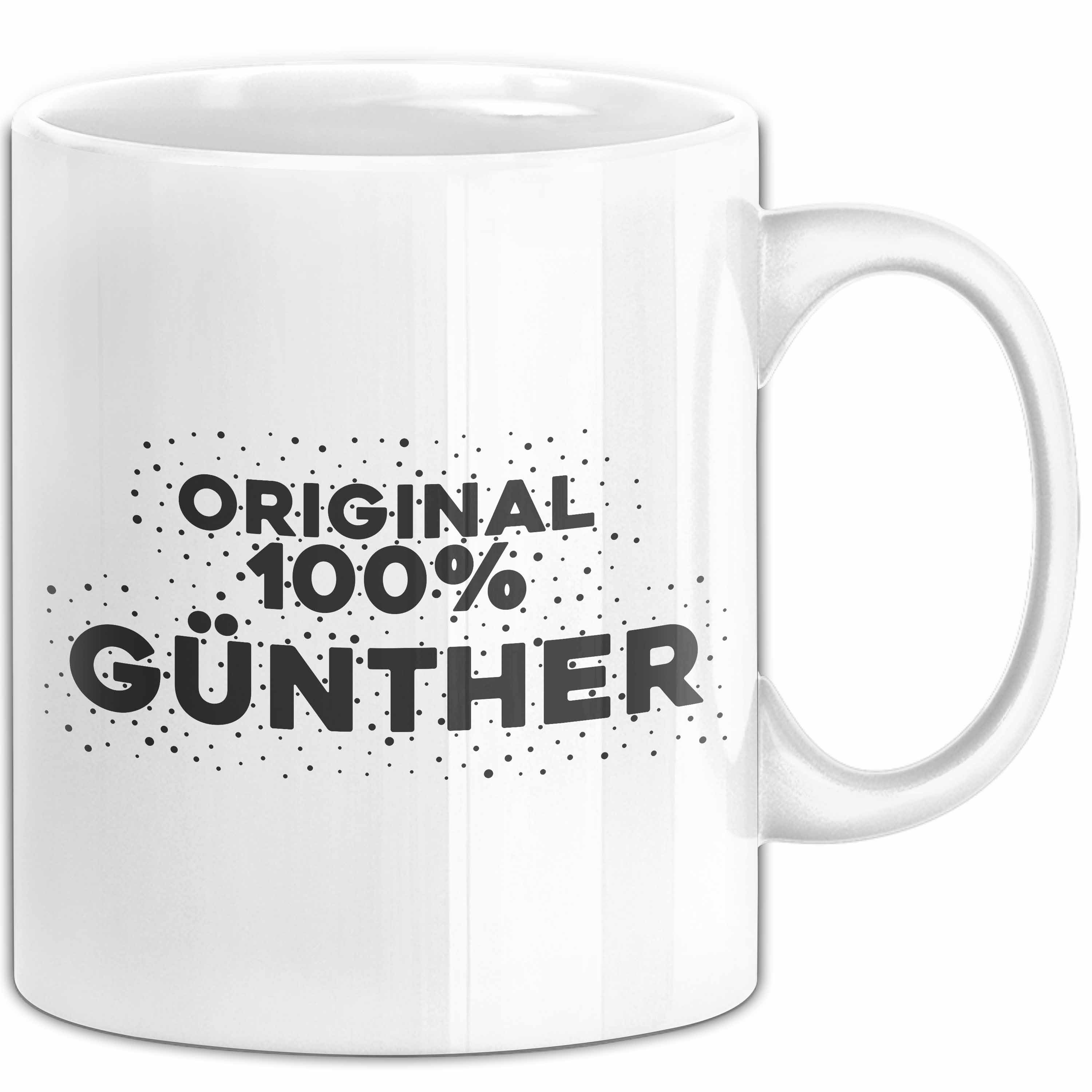 Trendation Tasse Guenther Tasse Original 100% Guenther Geschenk, Keramik