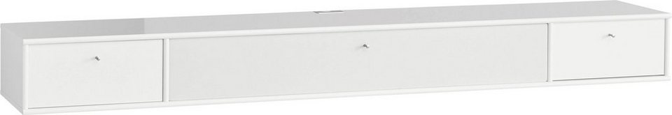 Hammel Furniture TV-Board Mistral Fernsehschrank, Medienmöbel, Hängend, mit  Schaubladen und Klapptür mit Akustikstoff, Lowboard, B: 220 cm