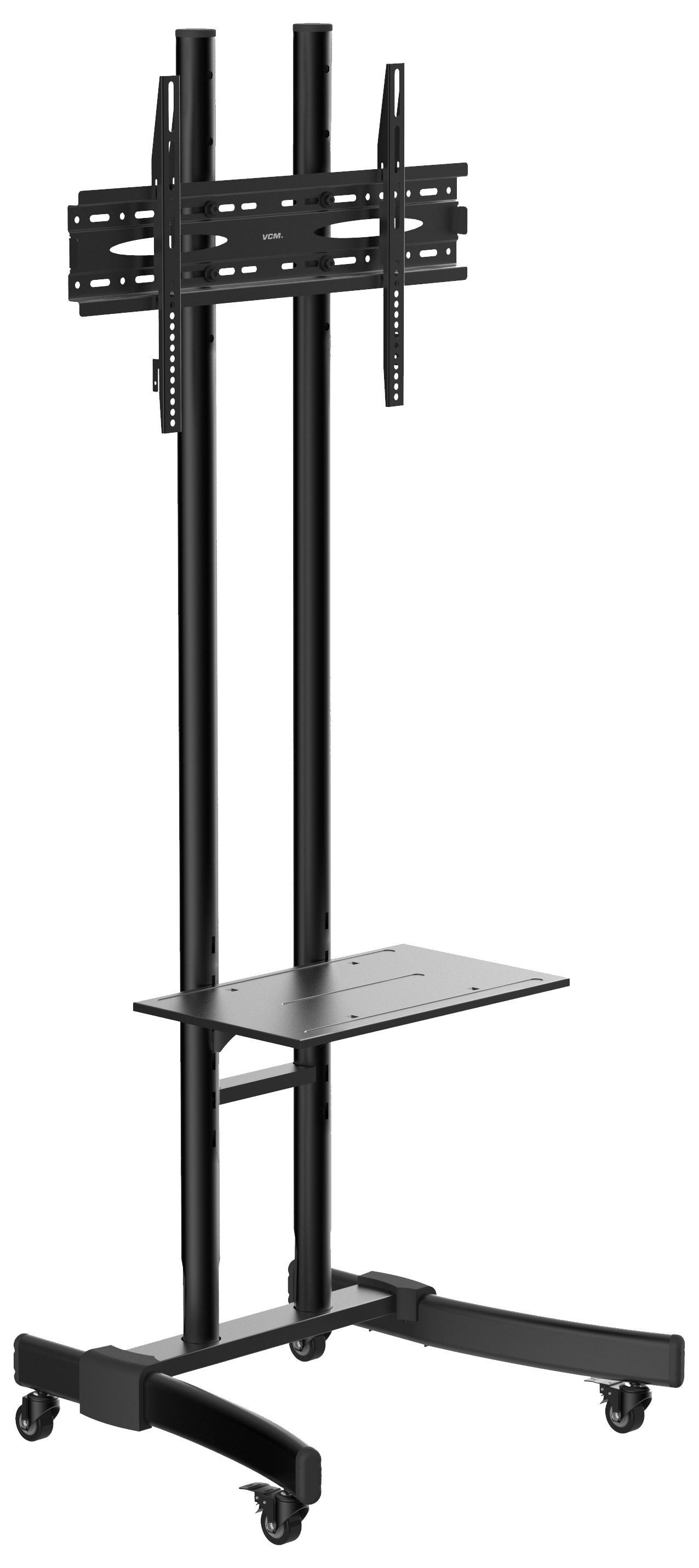 VCM TV-Ständer TV Standfuß Wohnzimmer B-MS H. 190 x B. 76 x T. 66, (1)