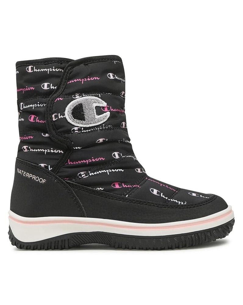 Champion Flakey G (warm und wasserdicht) schwarz Kinder Winterstiefel