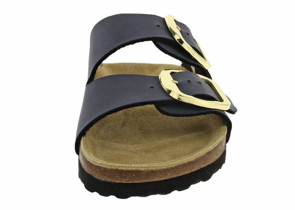 SUPERSOFT Supersoft Damen Pantolette mit Fußbett Keilpantolette