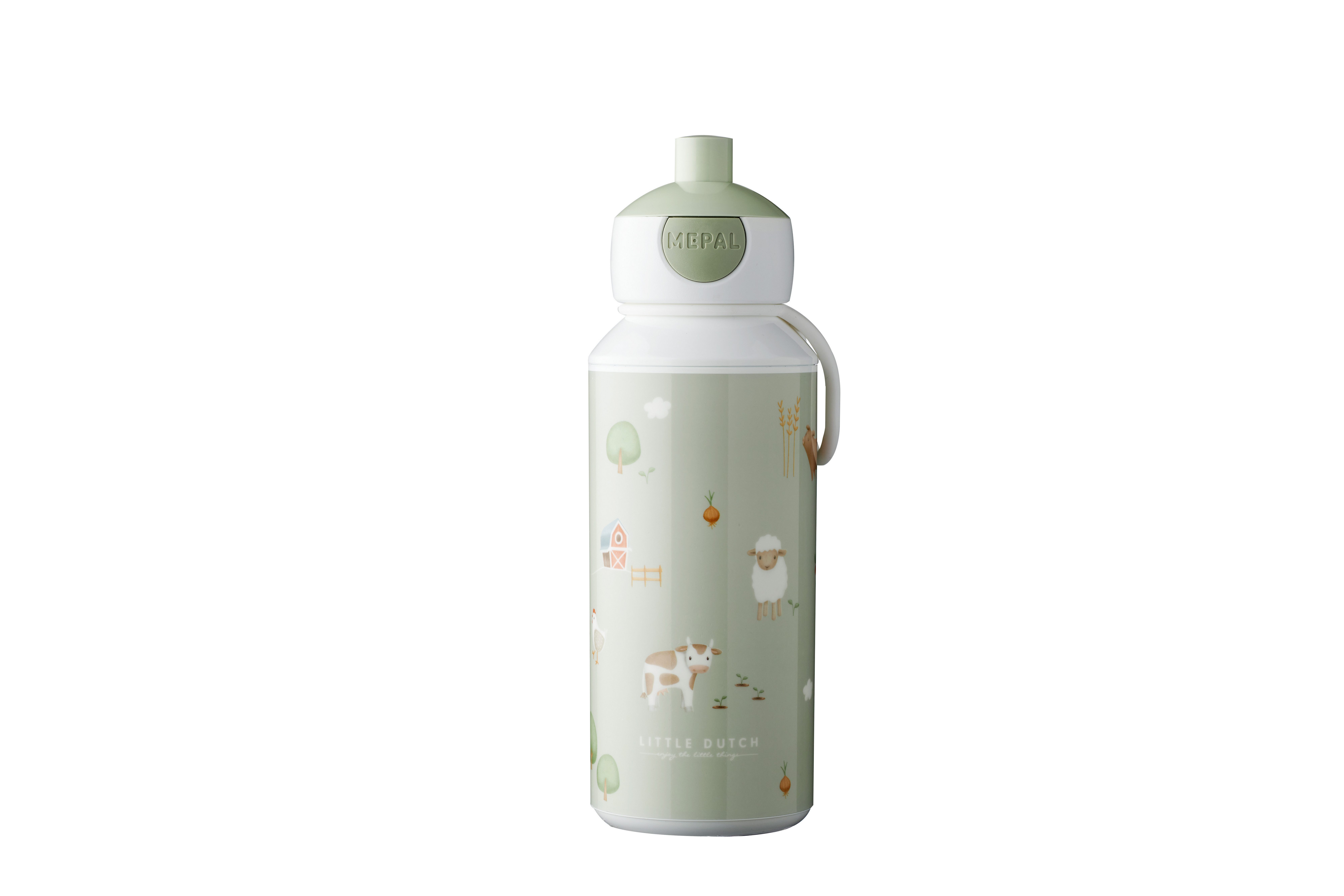 Mepal Kinderbecher Mepal Campus 400 ml Trinkflasche Pop-up - Little Farm