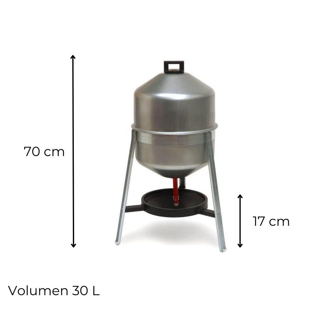 GarPet Wasserspender 30 L Metall Automatische günstig online kaufen