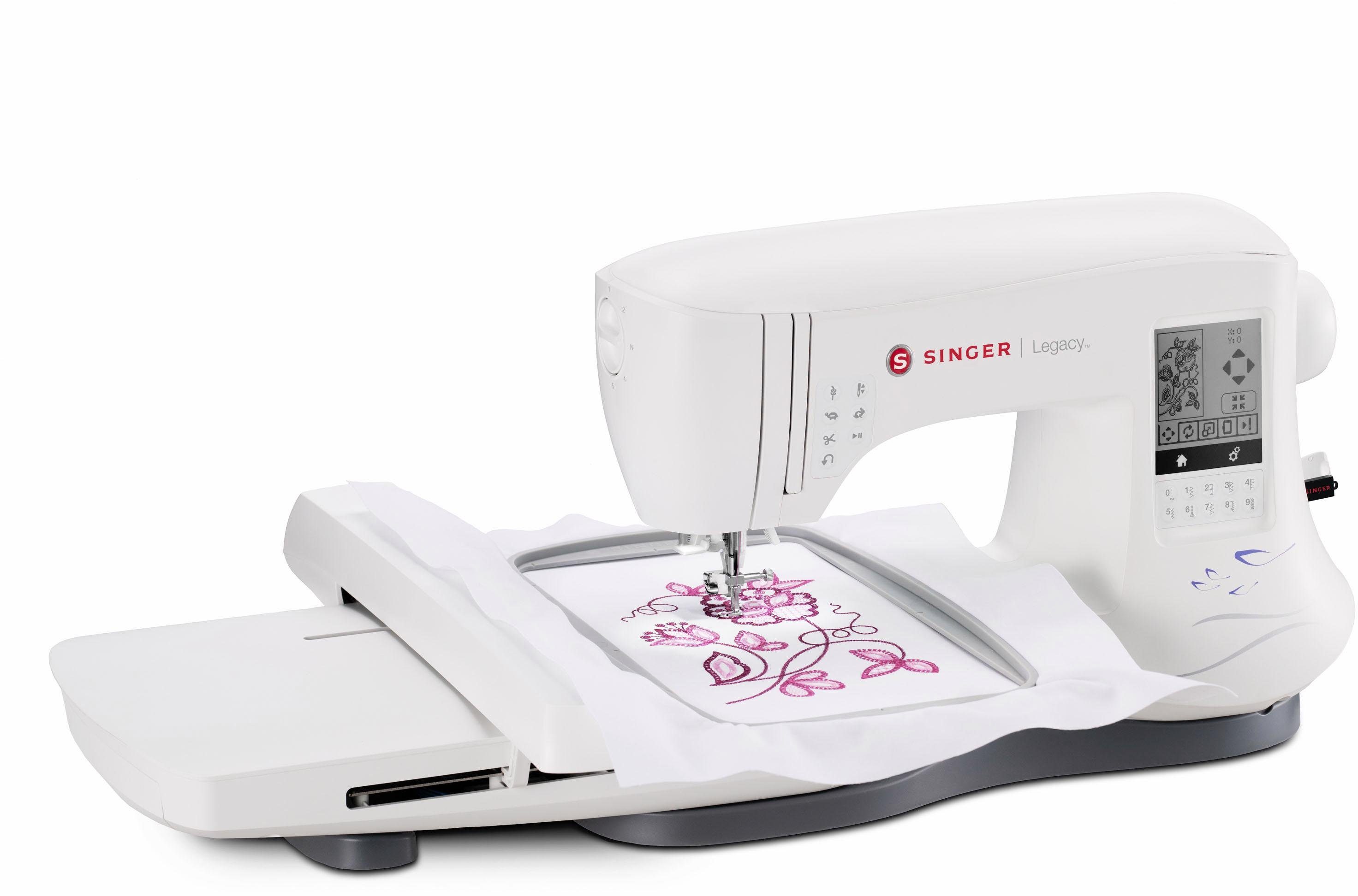 Singer Näh- und Stickmaschine Legacy SE300, Stickfläche 260 x 150 mm, 250 Stiche