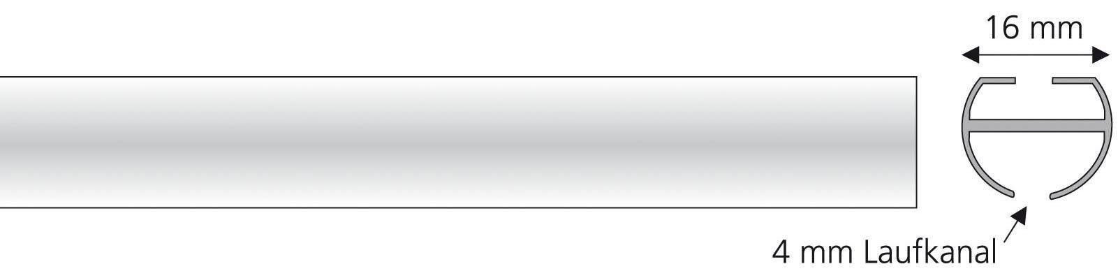 Liedeco Innenlaufprofil, Gardinenstangen, (1-St), 1-läufig im günstig online kaufen