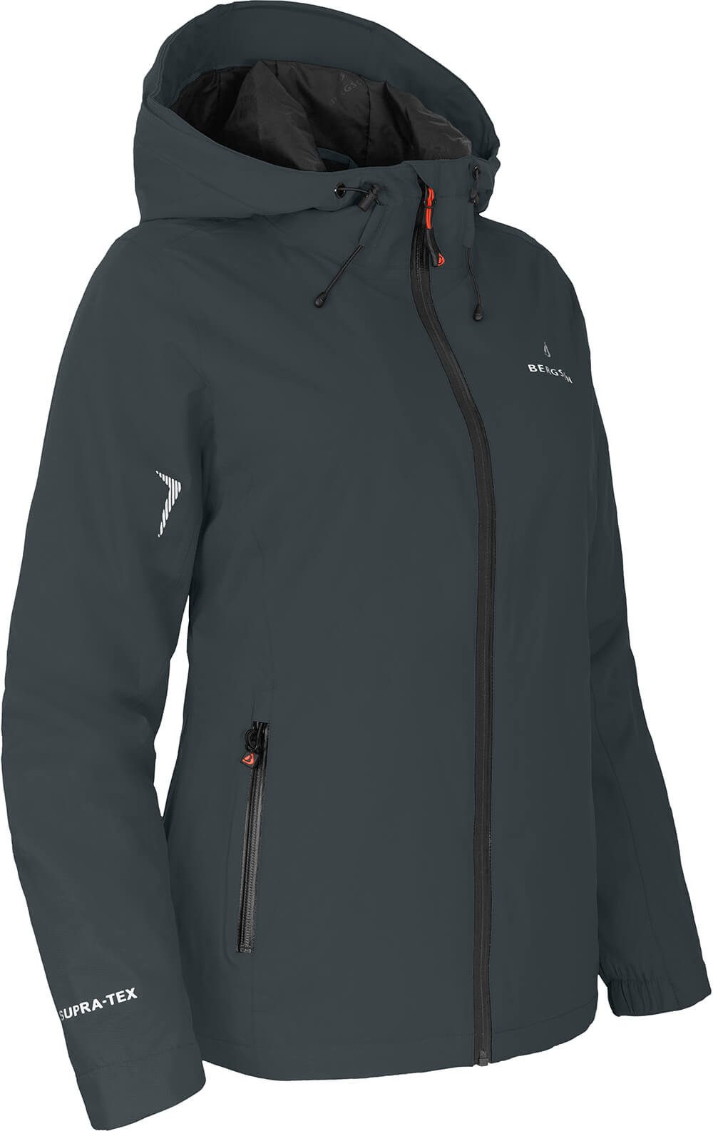 Bergson Regenjacke HELLI THERMO Damen Regenjacke, leicht wattiert, 12000 mm günstig online kaufen
