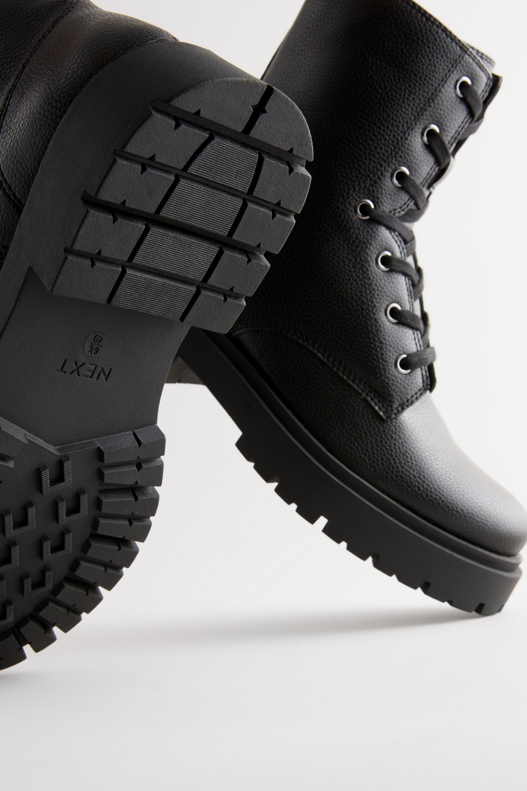 Next Forever Comfort® klobige Schnürstiefeletten Schnürstiefelette günstig online kaufen