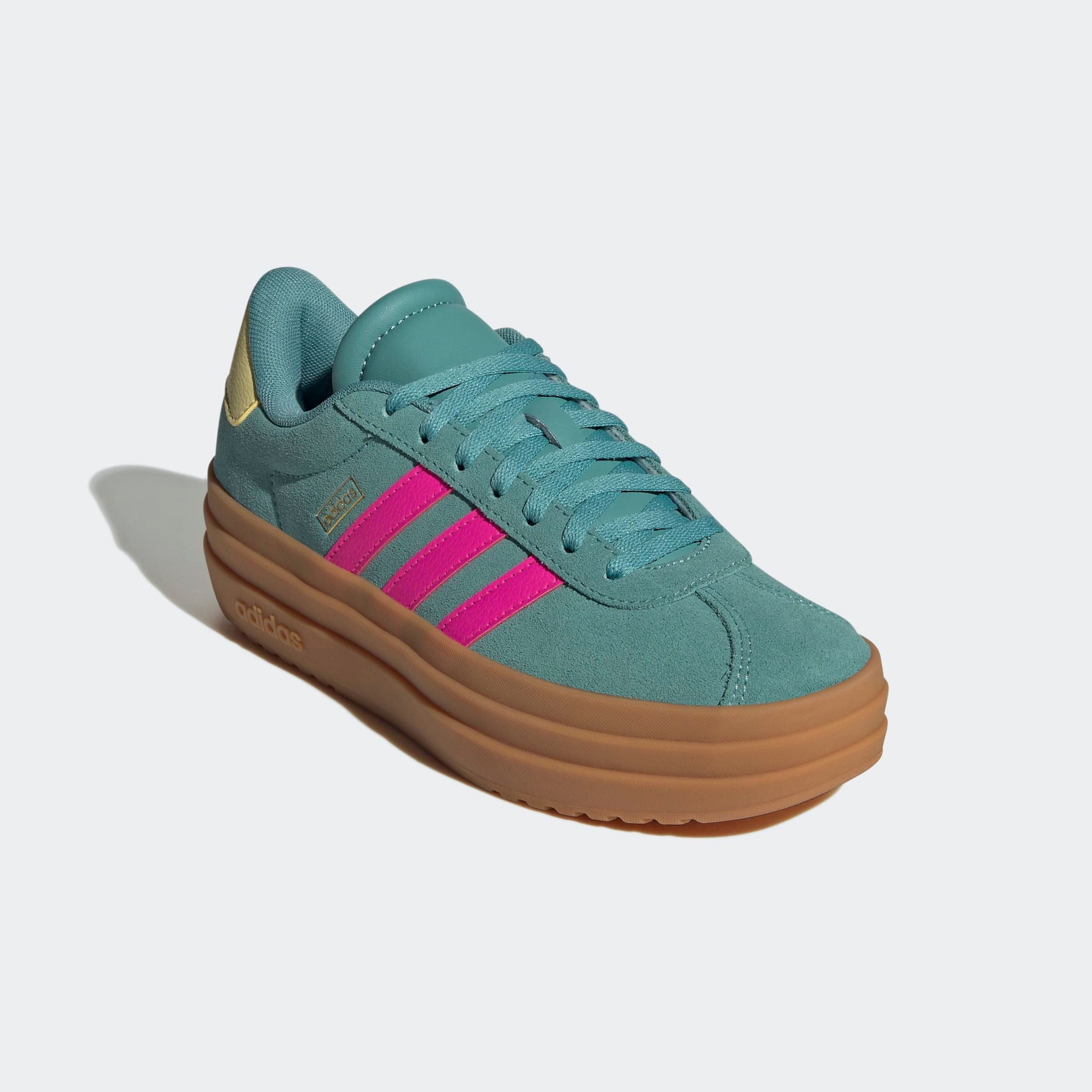 adidas Sportswear VL COURT BOLD LIFESTYLE KIDS Plateausneaker Design auf den Spuren des adidas Gazelle Bold