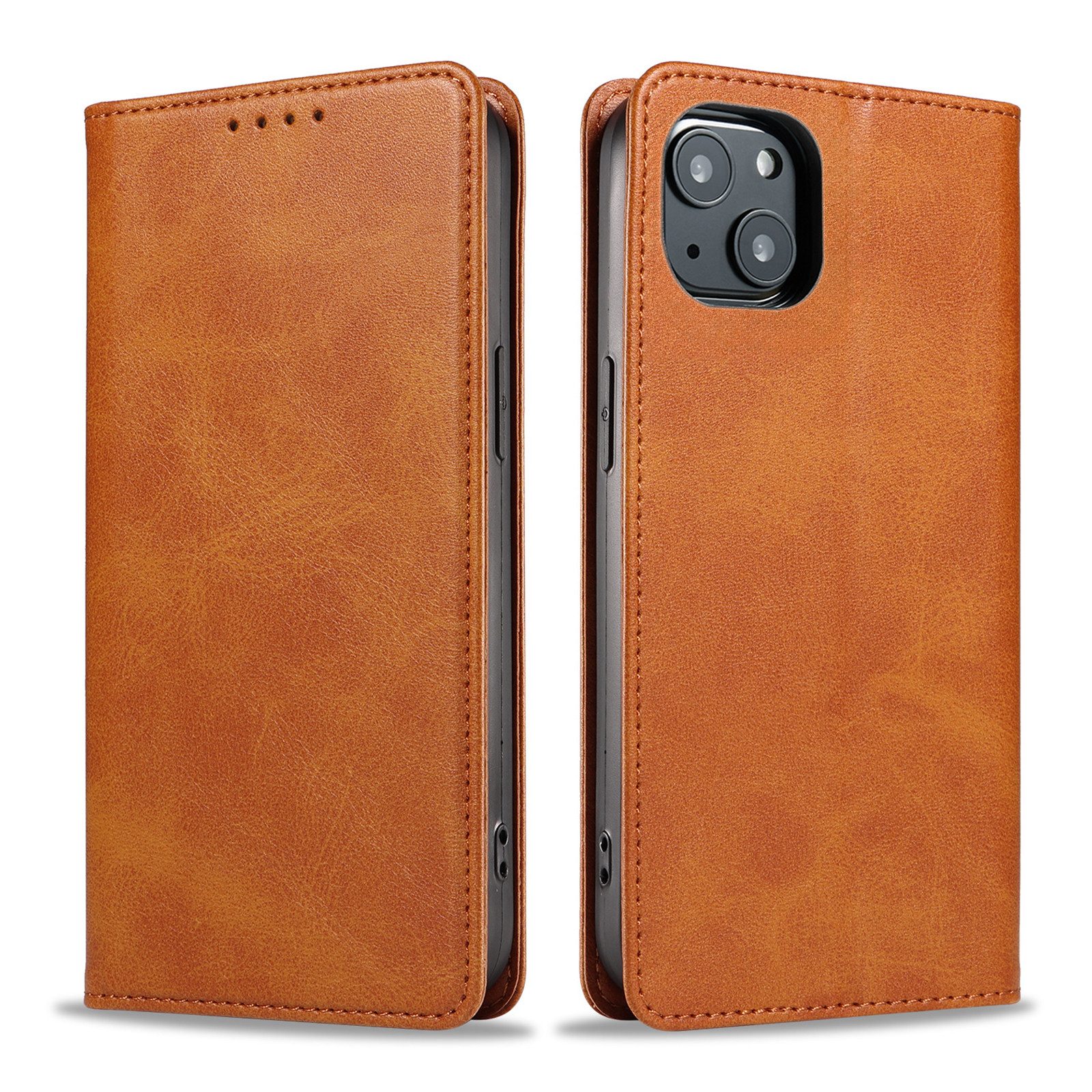Tec-Expert Handyhülle Tasche Hülle für Apple iPhone 13 6.1 Zoll, 6.1", Cover Klapphülle Case mit Kartenfach Fliphülle aufstellbar