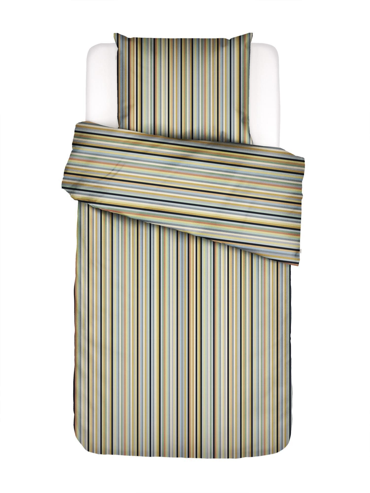 Essenza Bettwäsche Donna, Satin, 2 teilig, mit Streifen