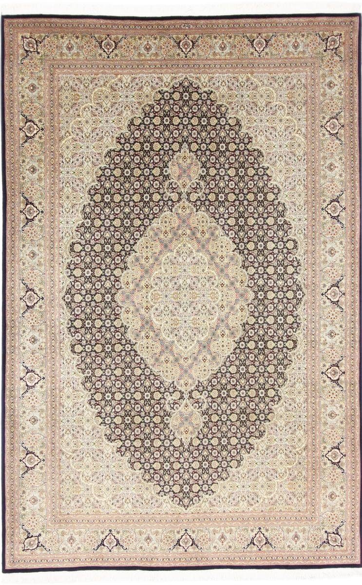 Orientteppich Täbriz Mahi 198x301 Handgeknüpfter Orientteppich / Perserteppich, Nain Trading, rechteckig, Höhe: 7 mm