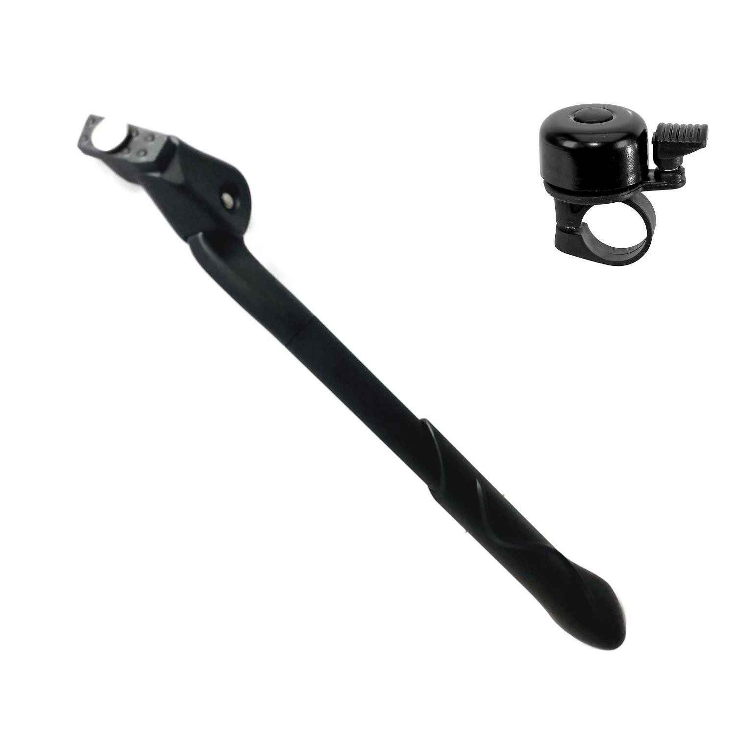 maxxi4you Fahrrad-Seitenständer Gazelle Power Click Comfort 2 ALU Seitenständer inkl. Fahrradklingel