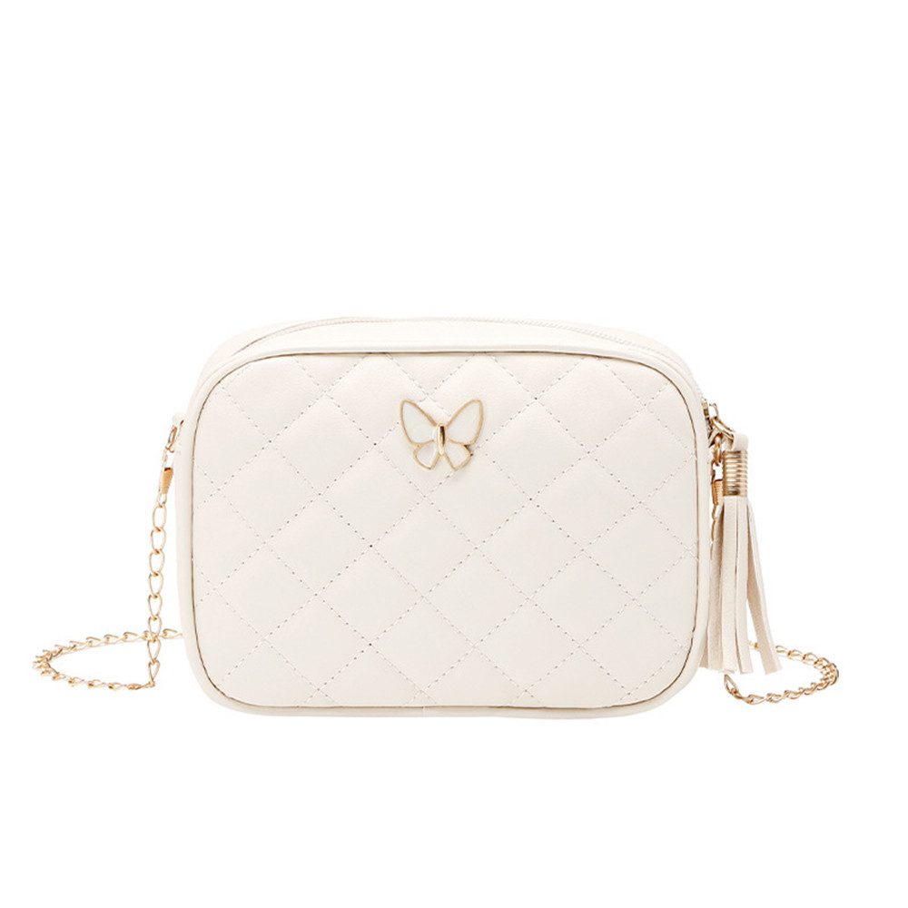 Coonoor Handtasche Handytasche zum Umhängen Damen,Schmetterling Crossbody Schultertasche