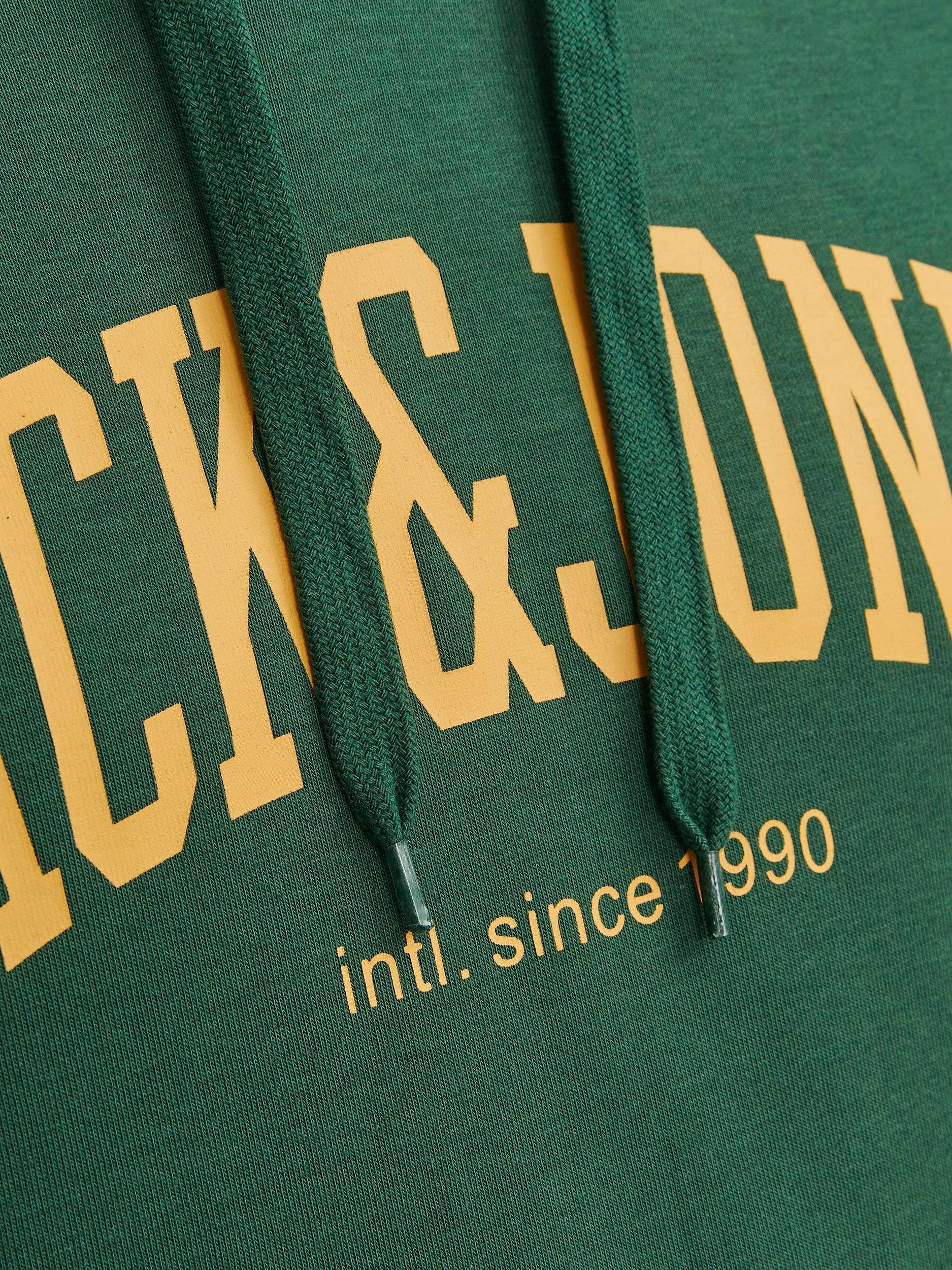 dark HOOD & SWEAT green JJEJOSH Jack Kapuzensweatshirt Jones NOOS