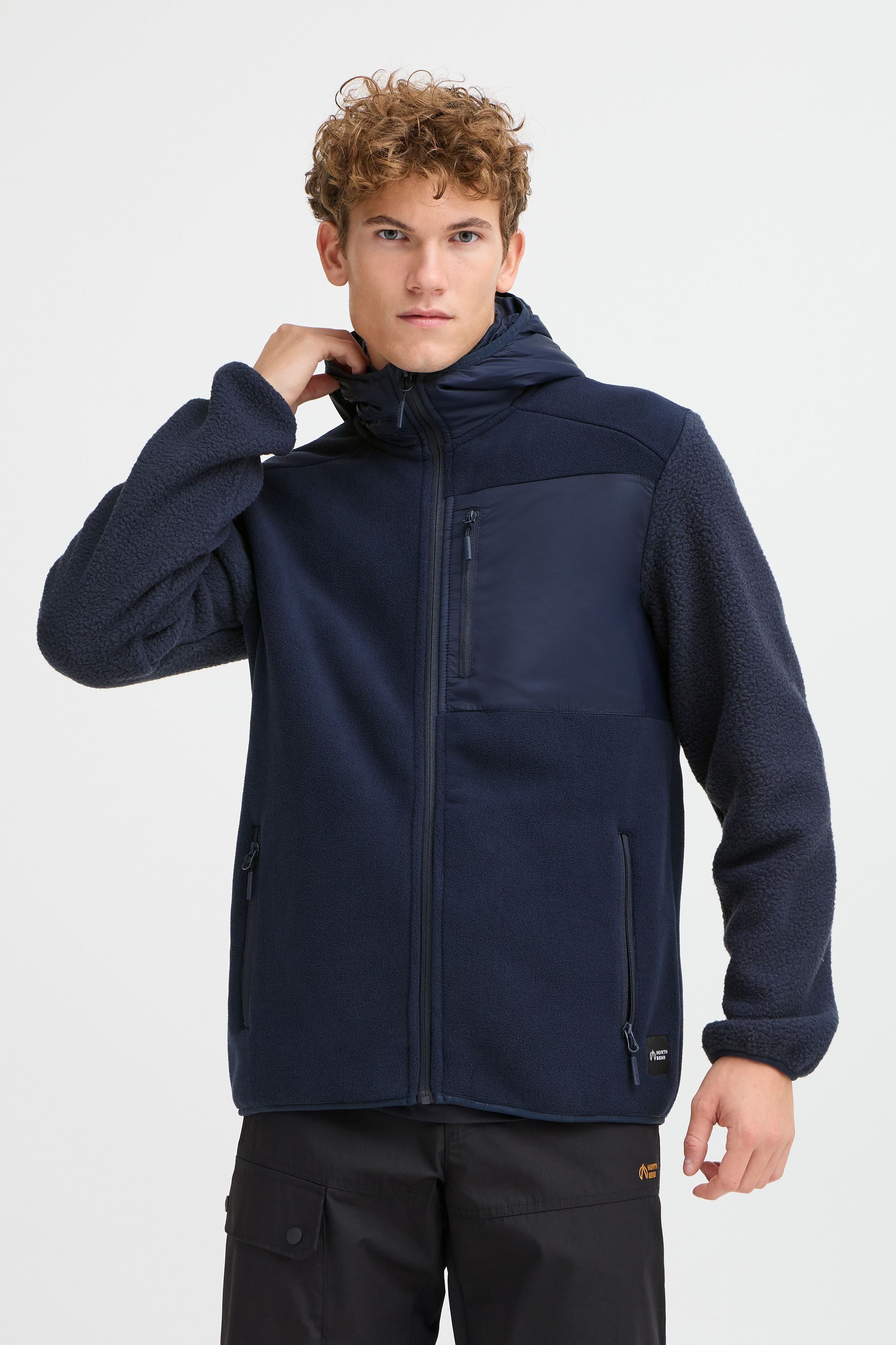 North Bend Fleecejacke NBMatej M Sportliche günstig online kaufen