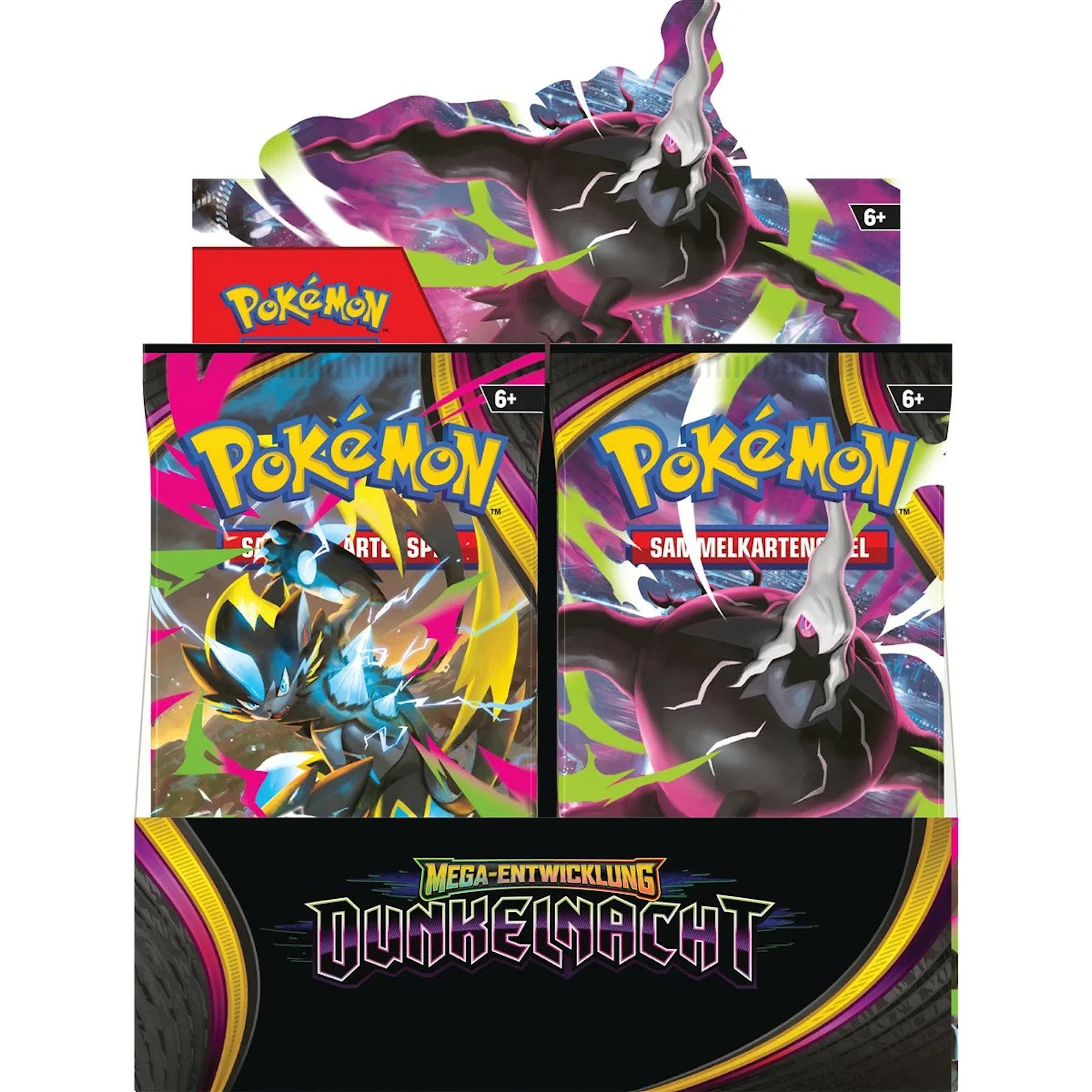 Amigo Spiel + Freizeit GmbH Sammelkarte Pokemon - ME05 - Dunkelnacht Display (Deutsch)