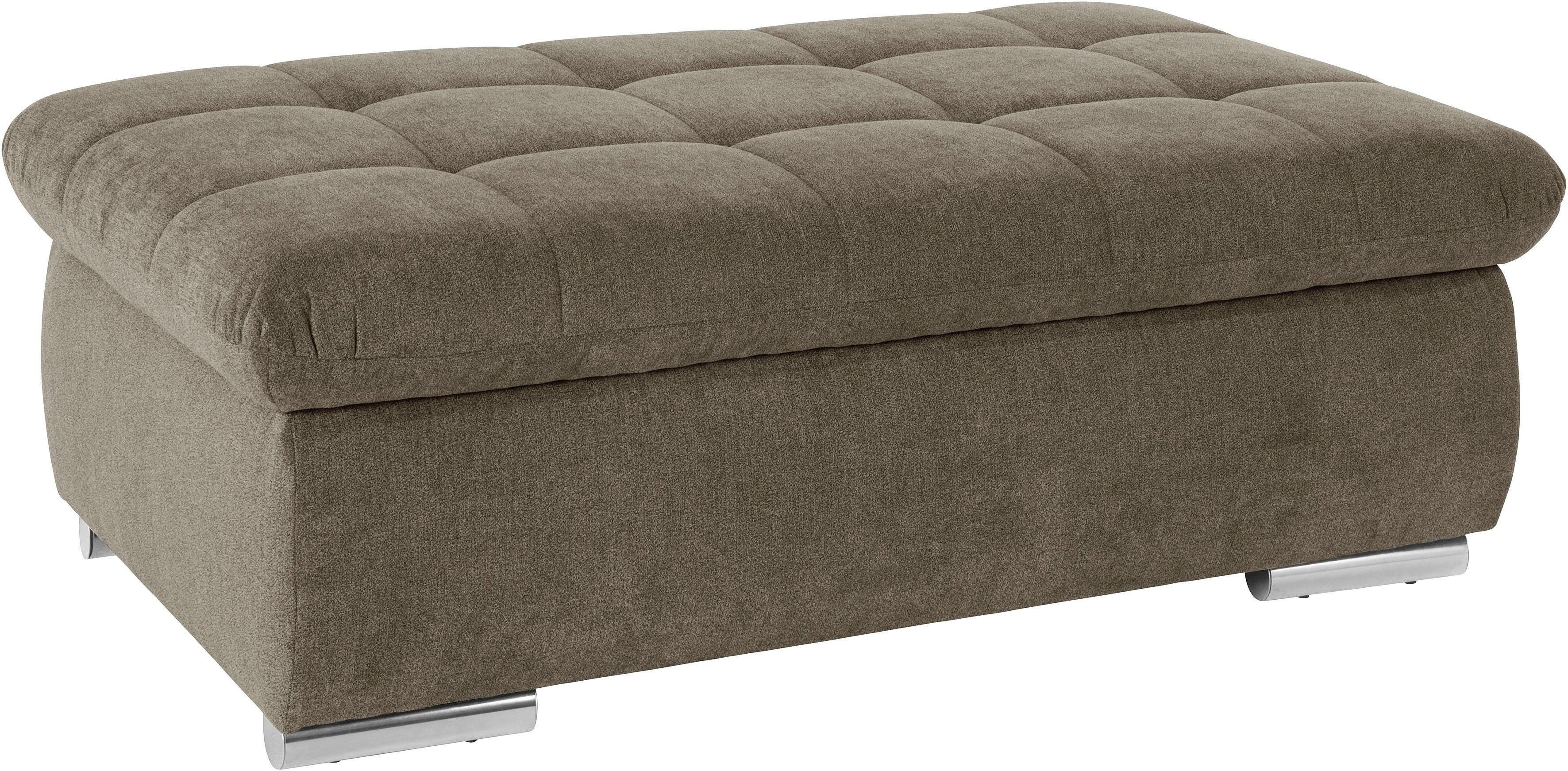 DOMO collection Hocker MONA 135x79 cm, praktisch und komfortabel, mit Stauraumfach